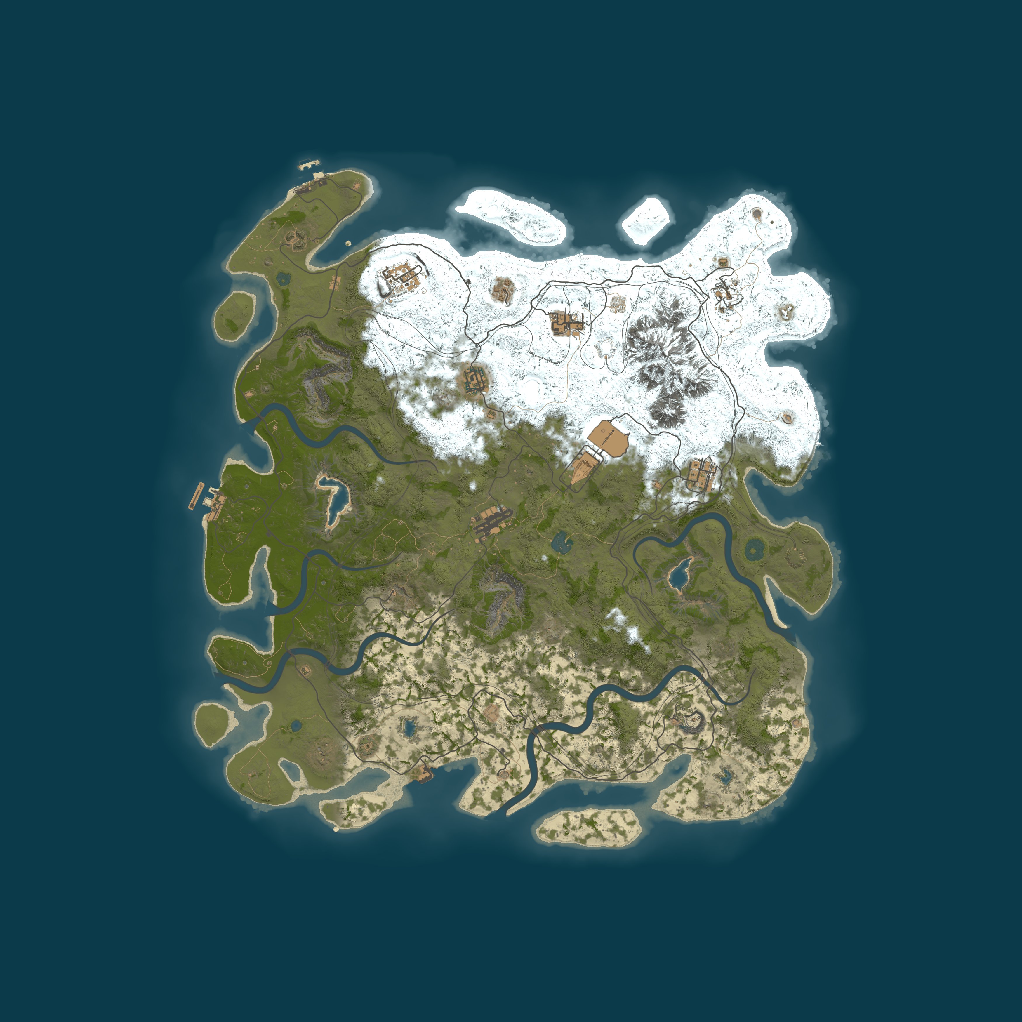 Map for [GER/EU]Titan Nation PvE with PvP Zones|Beginnerfriendly|SkillT