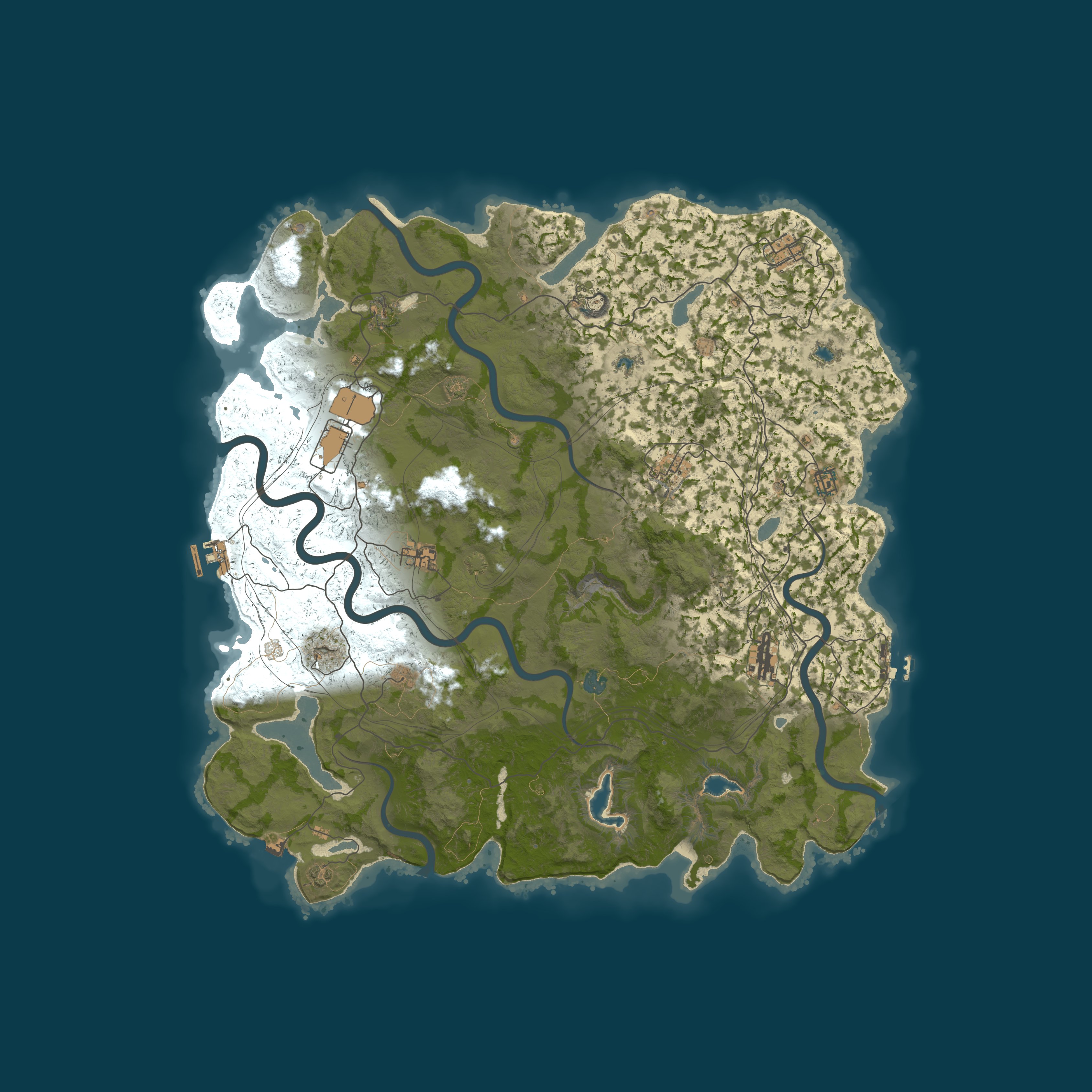 Карта сервера