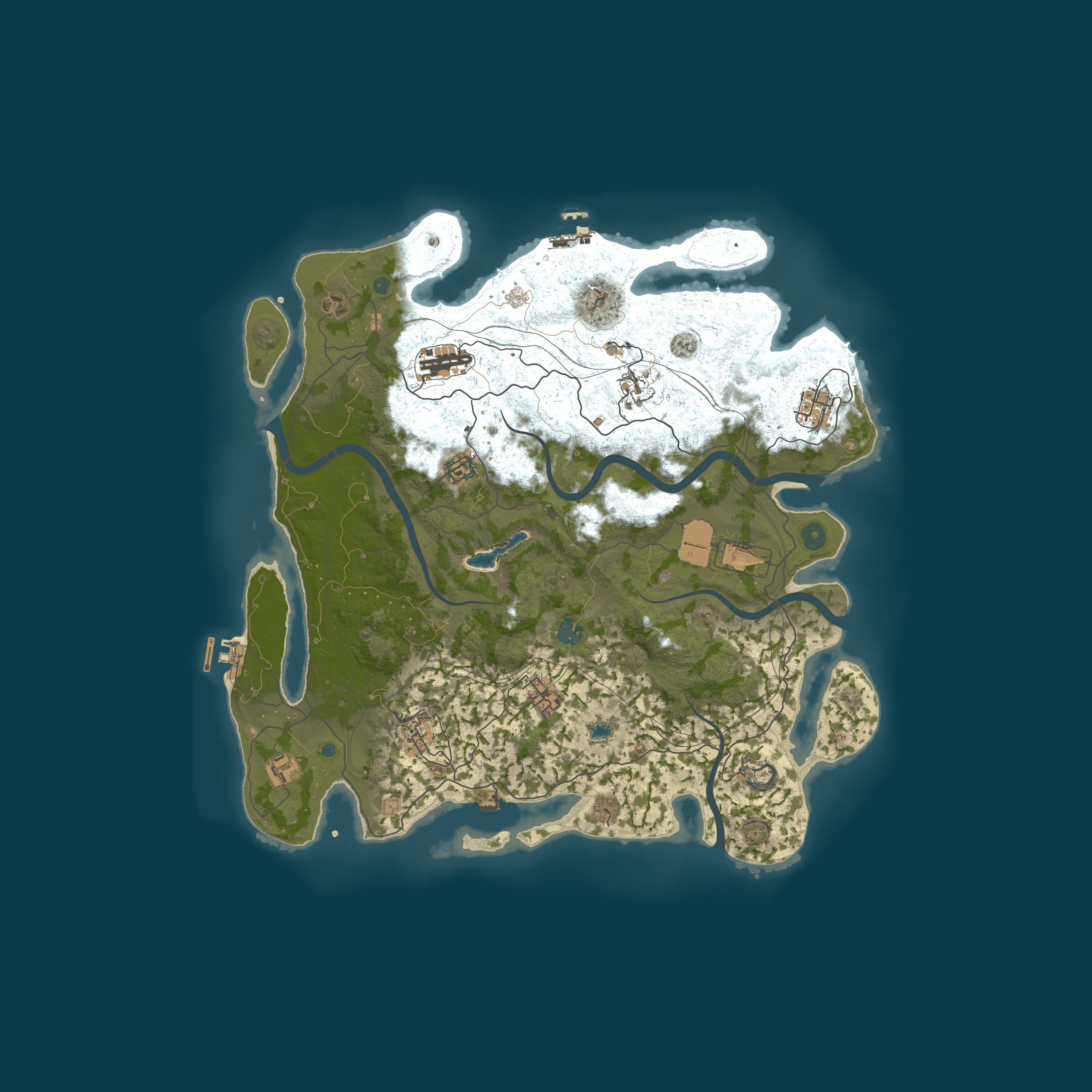 Map for SCRAP ZONE | NO OFFLINE RAID MAX3 | SKINS