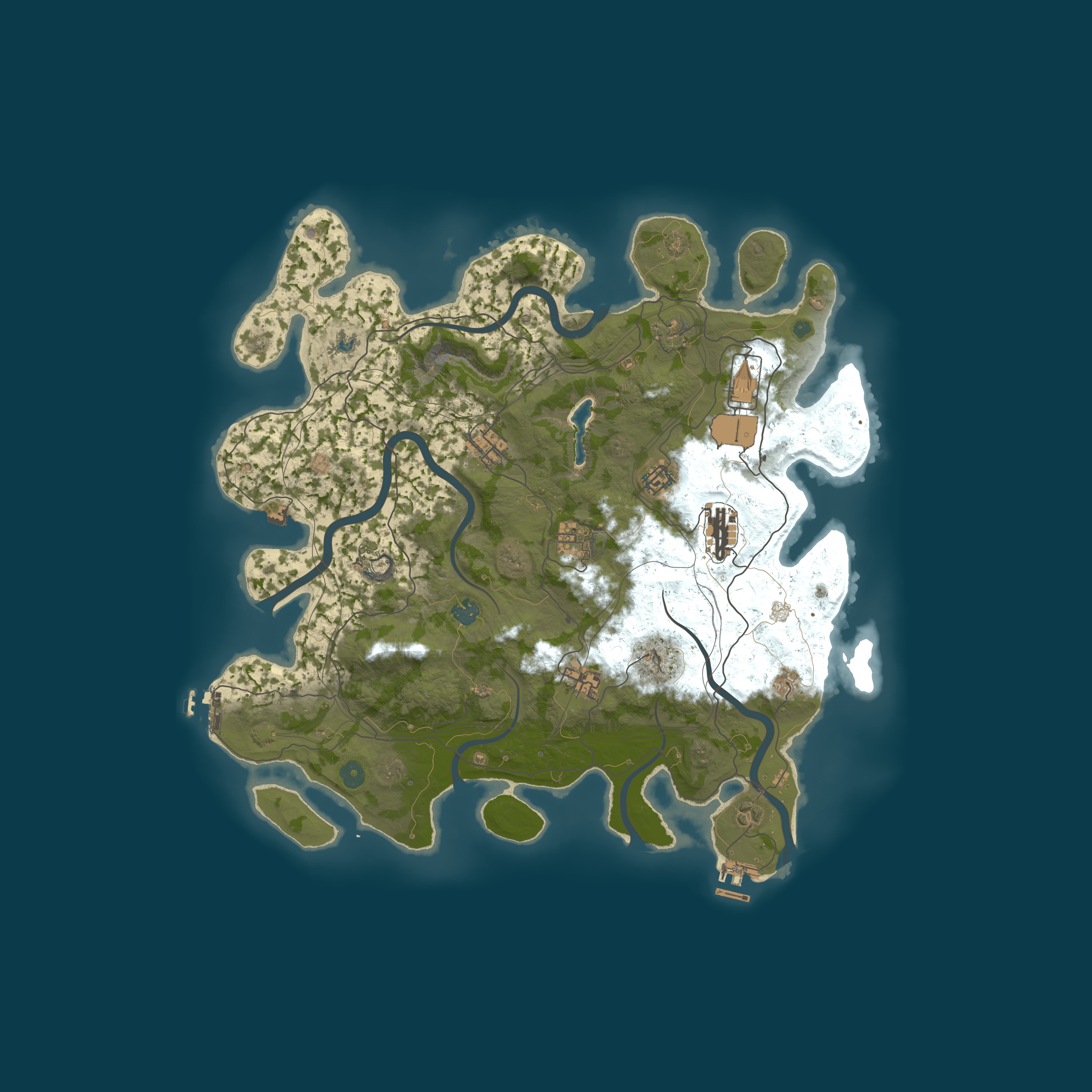 Map for RustyEgg No Wipe | No Offline Raid | Protection 100%
