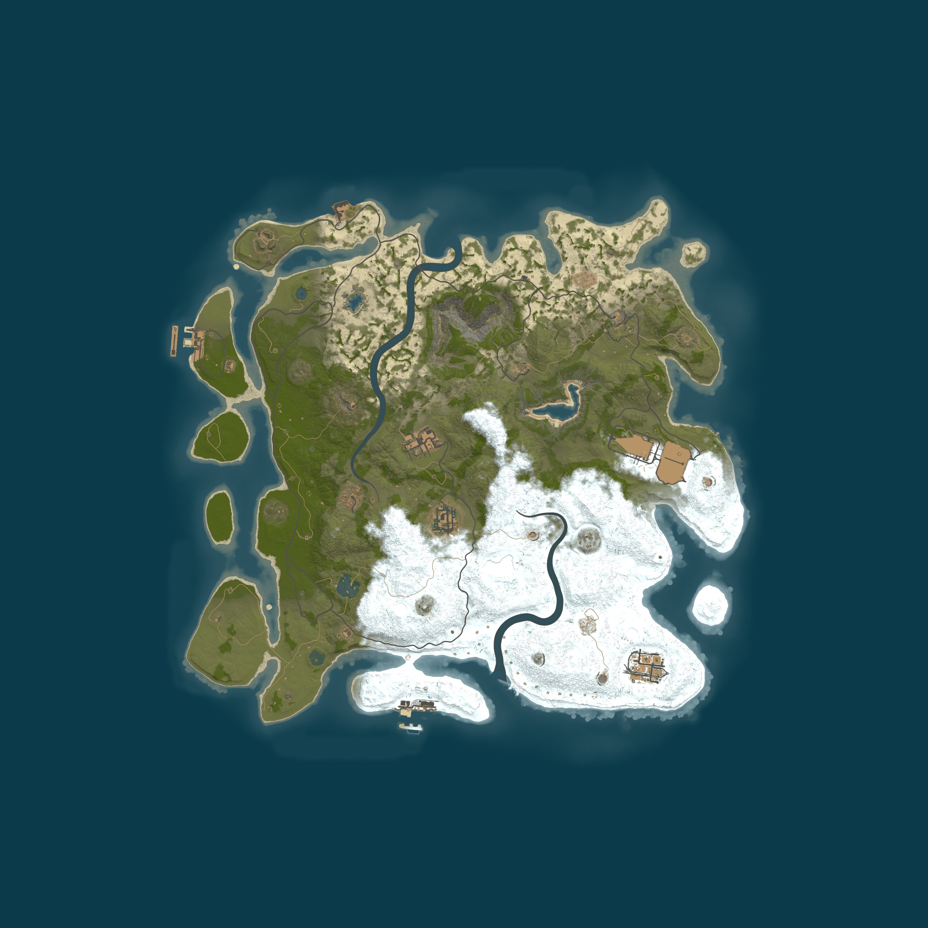 Map for Kennel PVE|VANILLA|LowUpkeep|QC