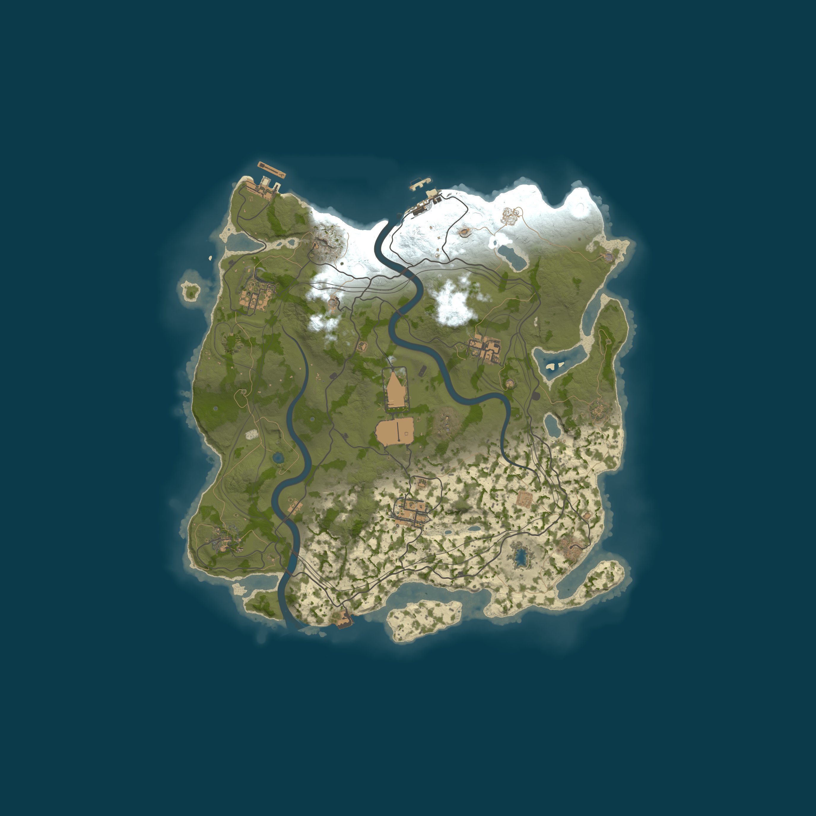 Map for [JP][PVE]HOUZITYA server 初心者OK