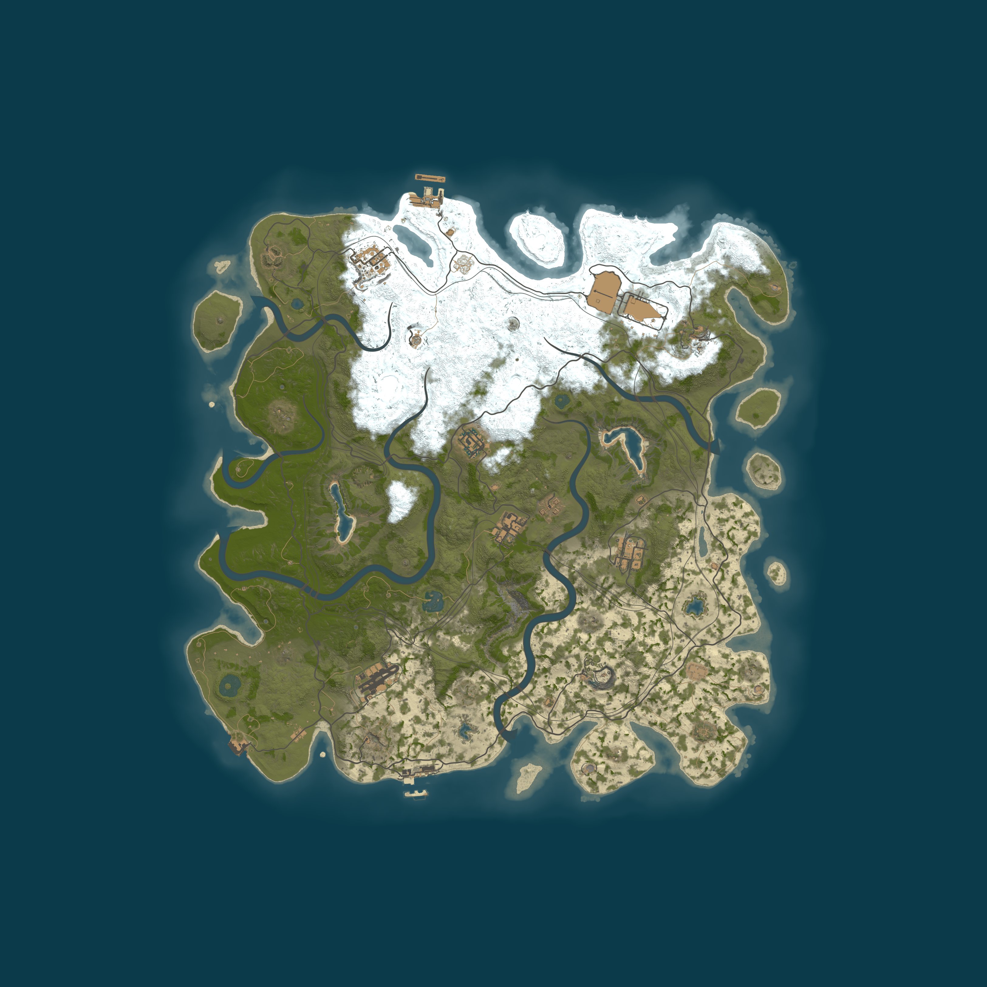 Карта сервера