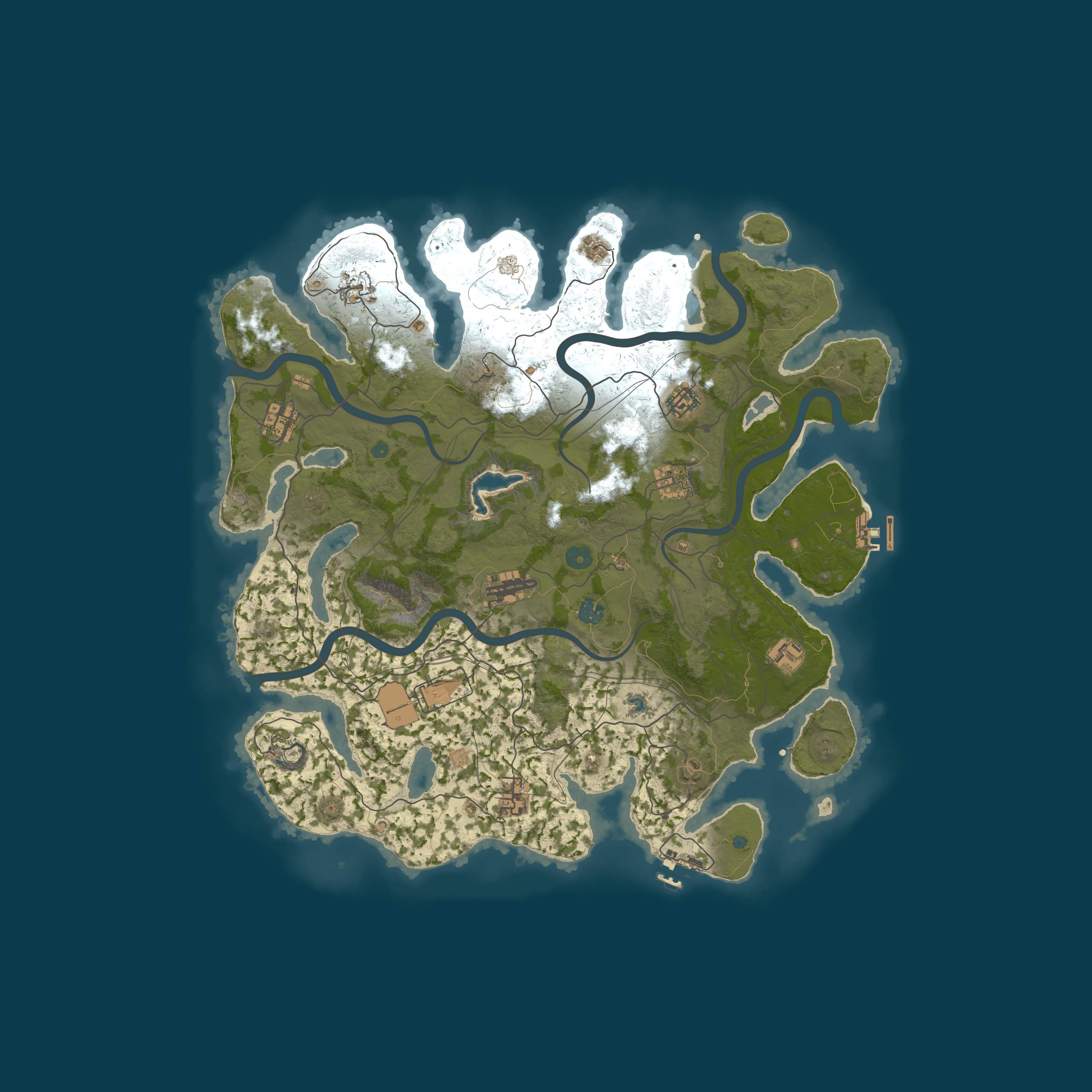 Rust map 4250/1337