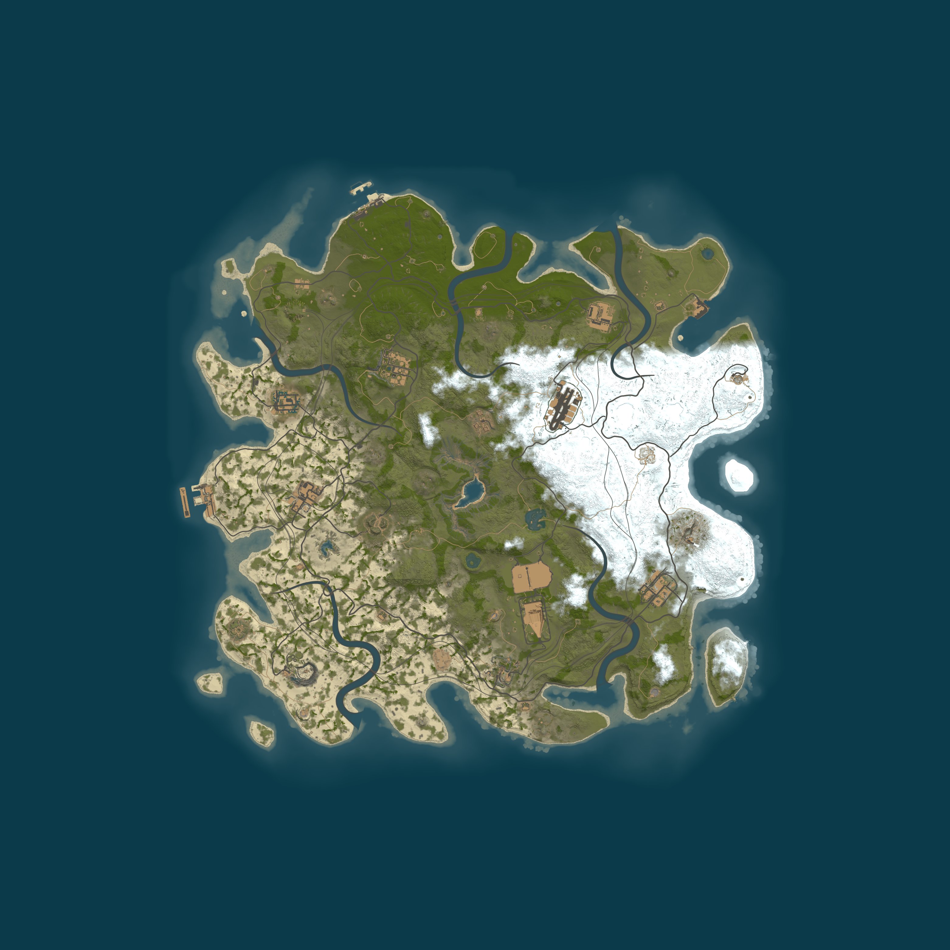 Map for #1 RUS-T PVE MAIN под КУПОЛОМ [X2|X3|EVENT|BANK]
