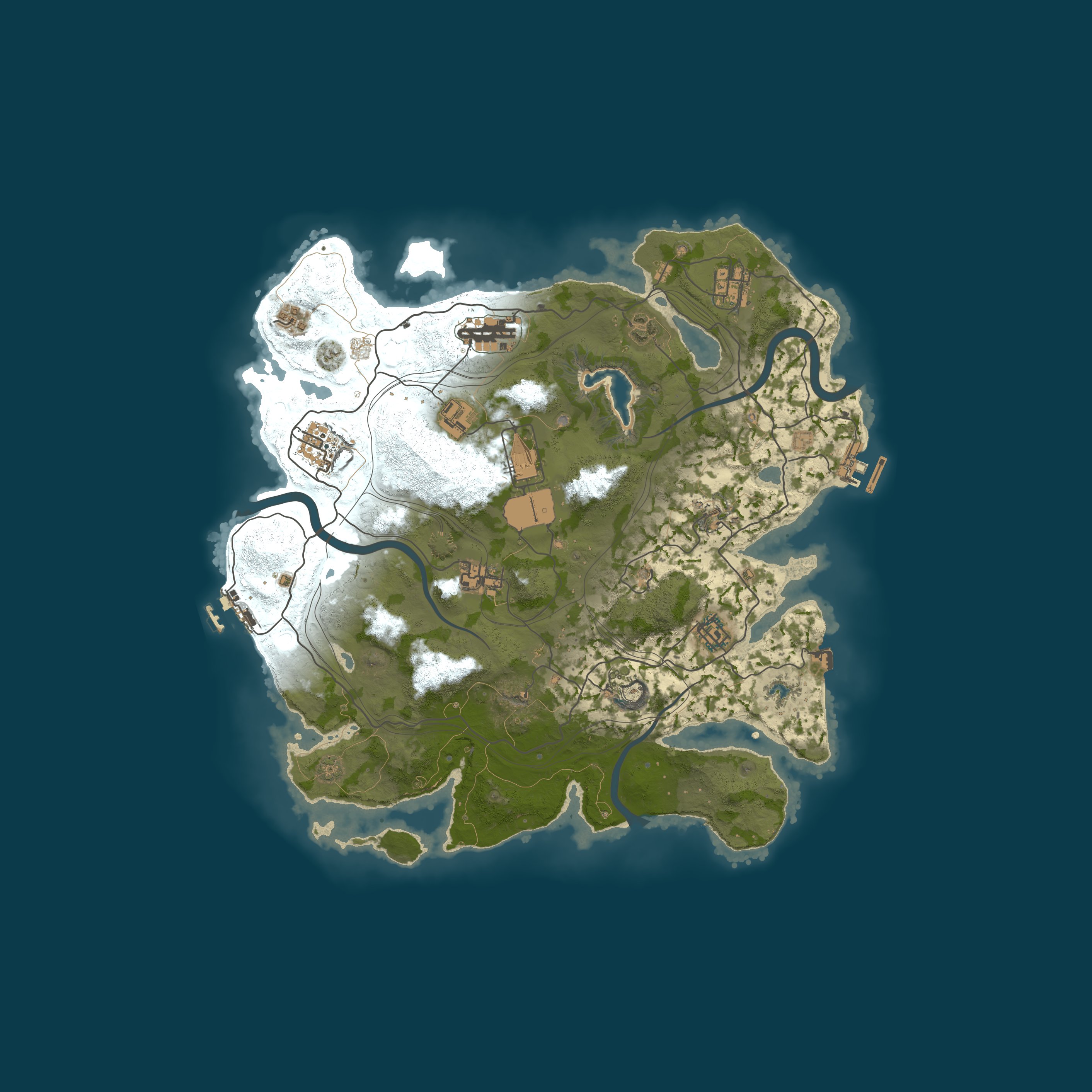 Rust map 3650/1337