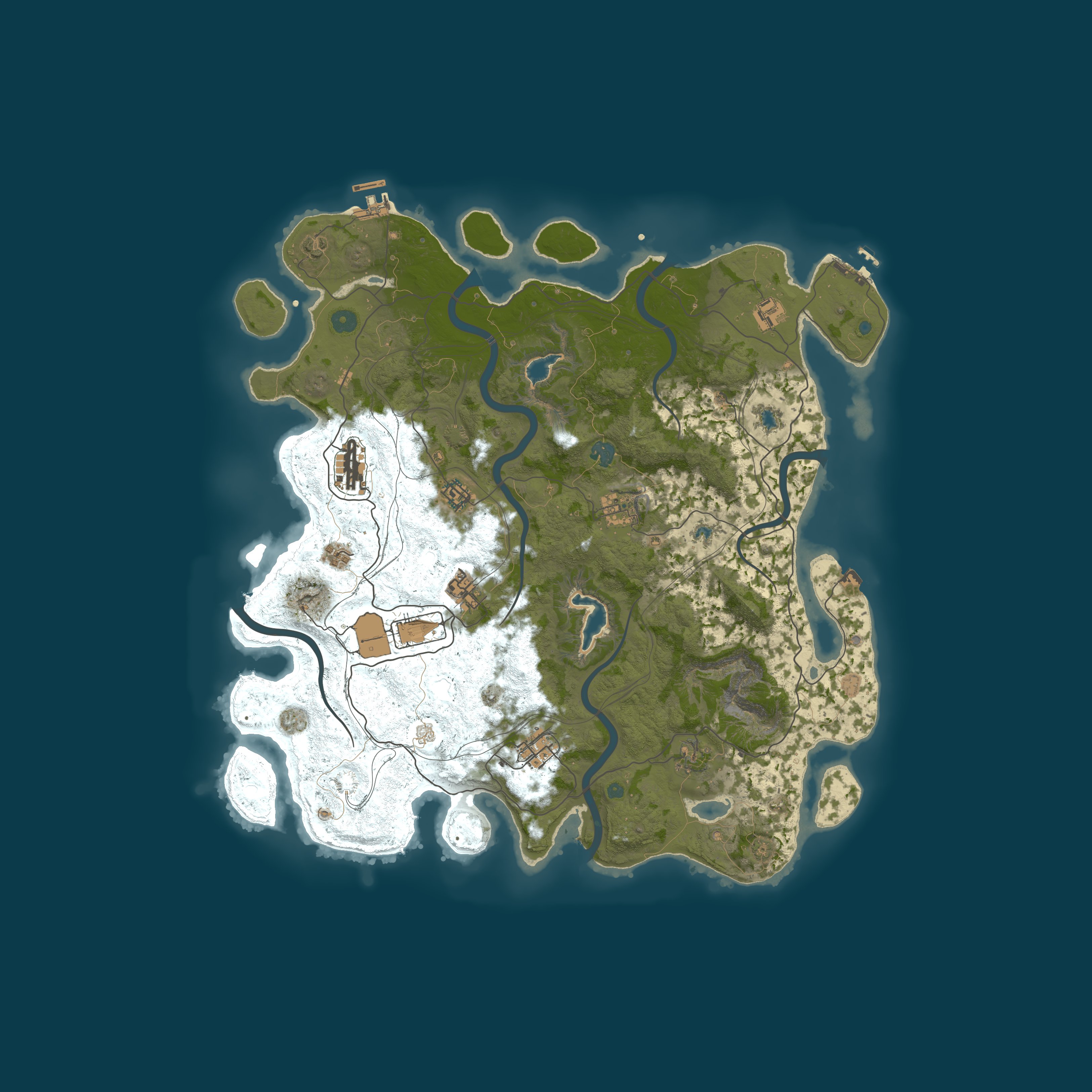 Rust map 4500/15332