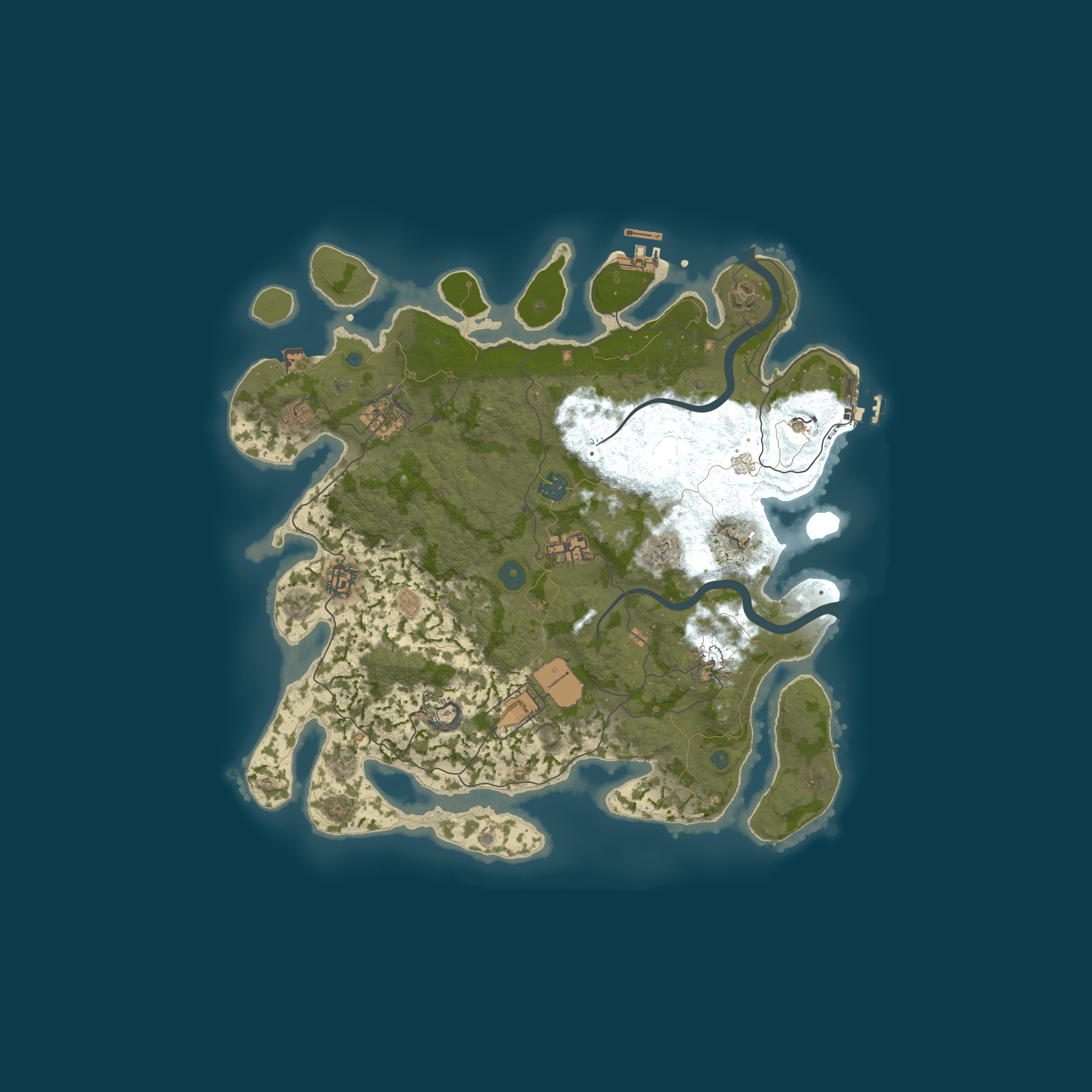 Map for 【白给】|2倍|4人|pvp|周清|无权|5.15新档|