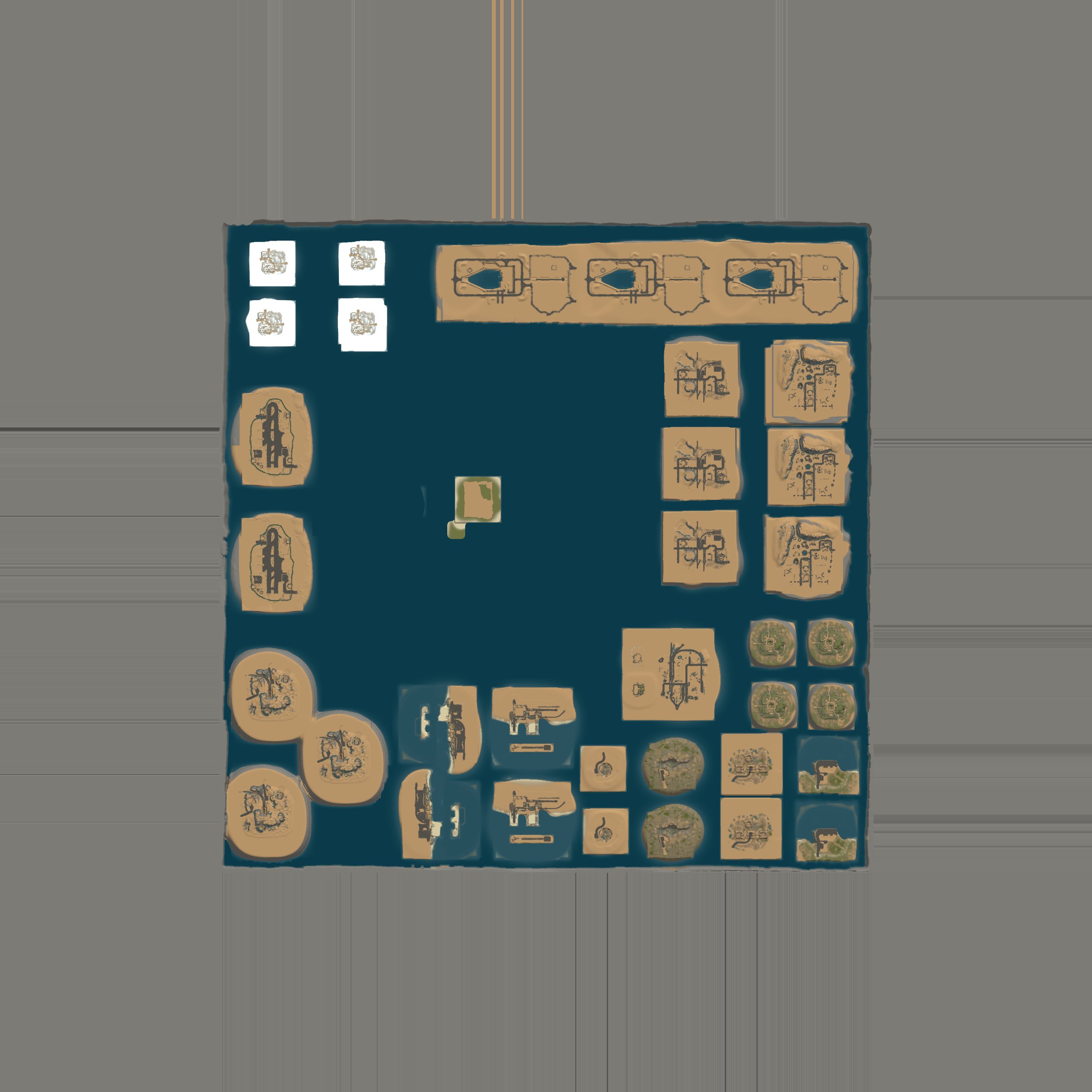 Map for Monument Trainer | Practice Any Monument · Solo & Co-op | PVE 