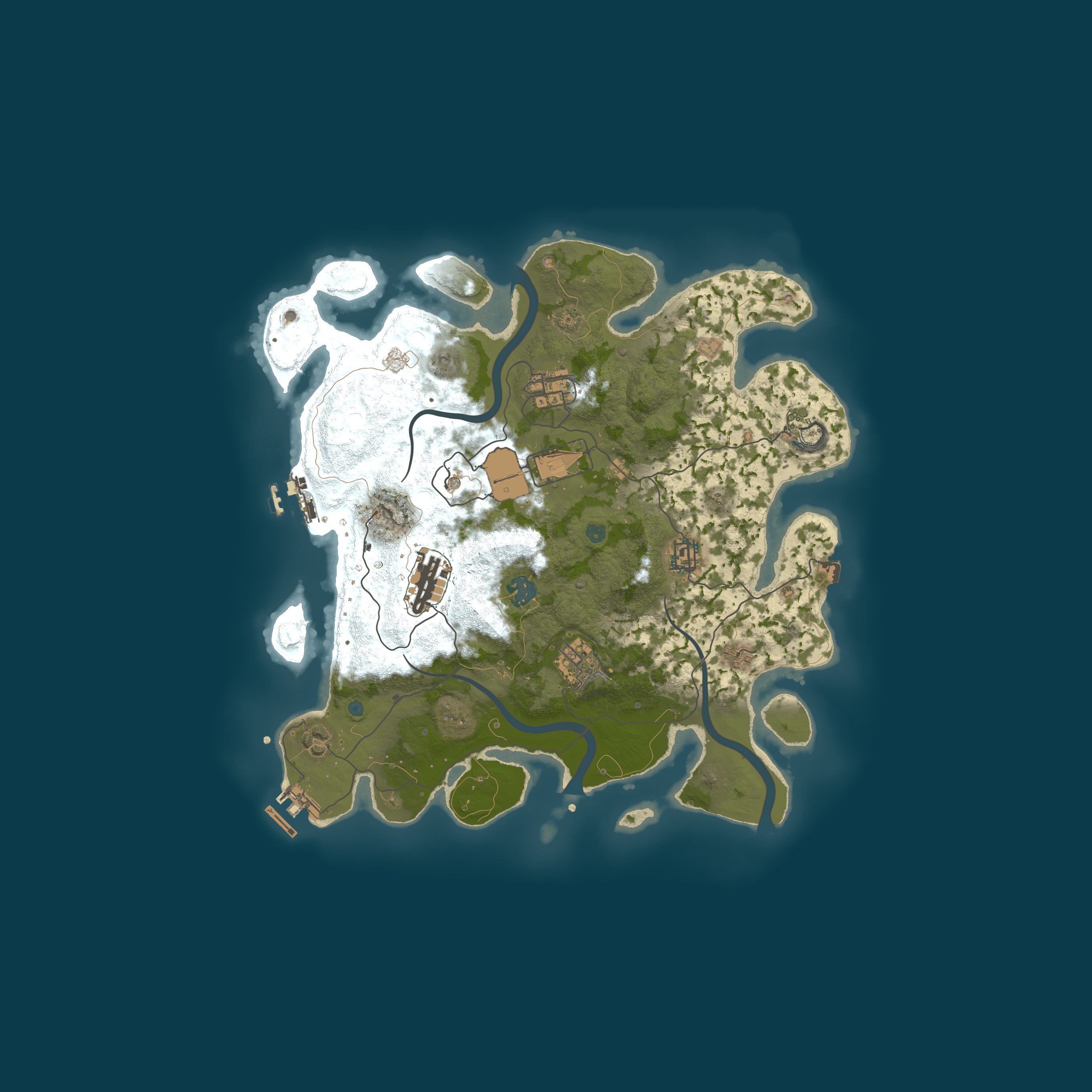 Map for IstuSisse gaming. NO russians