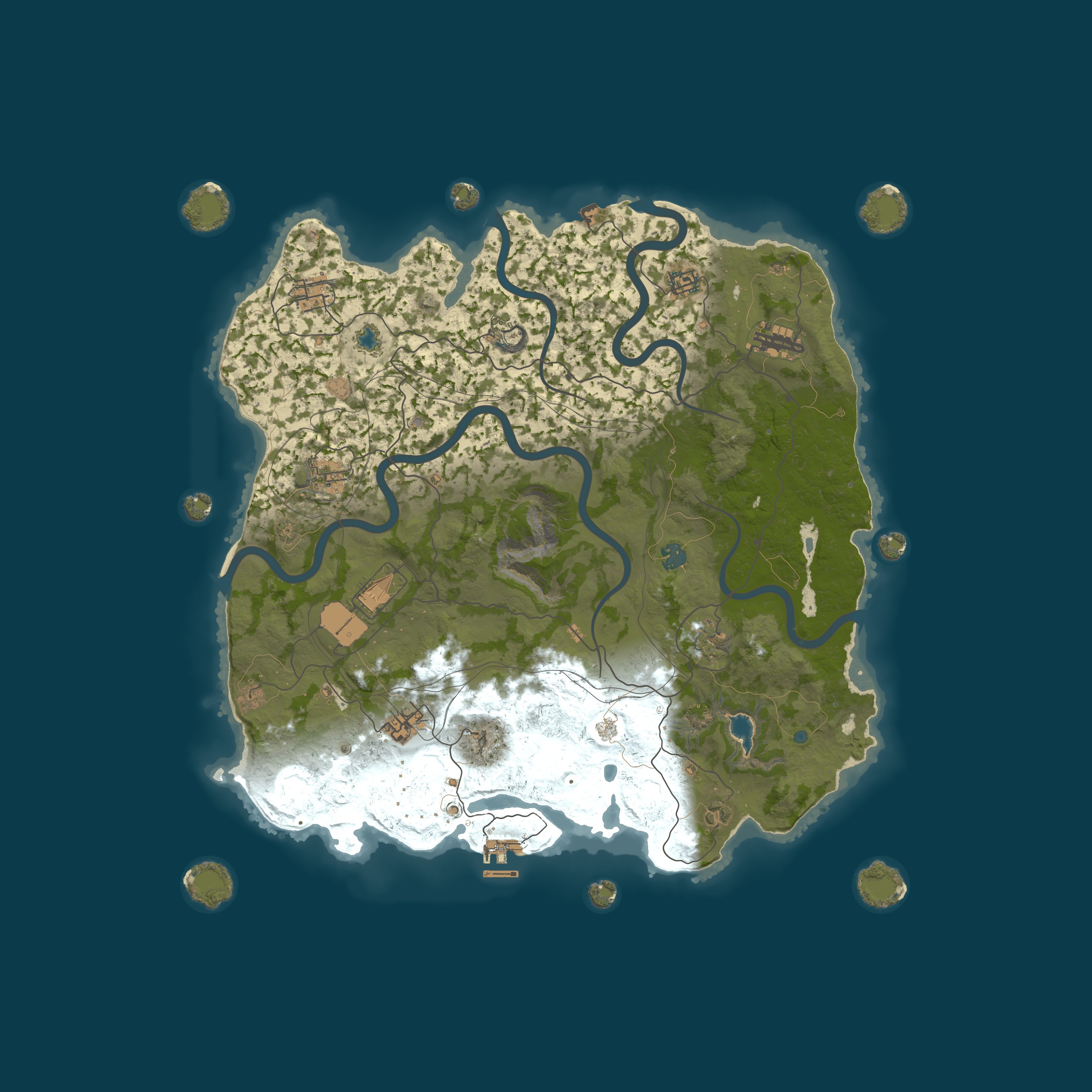 Map for [EU] Salvaged-Life | PVE | NPC | ZOMBIES |