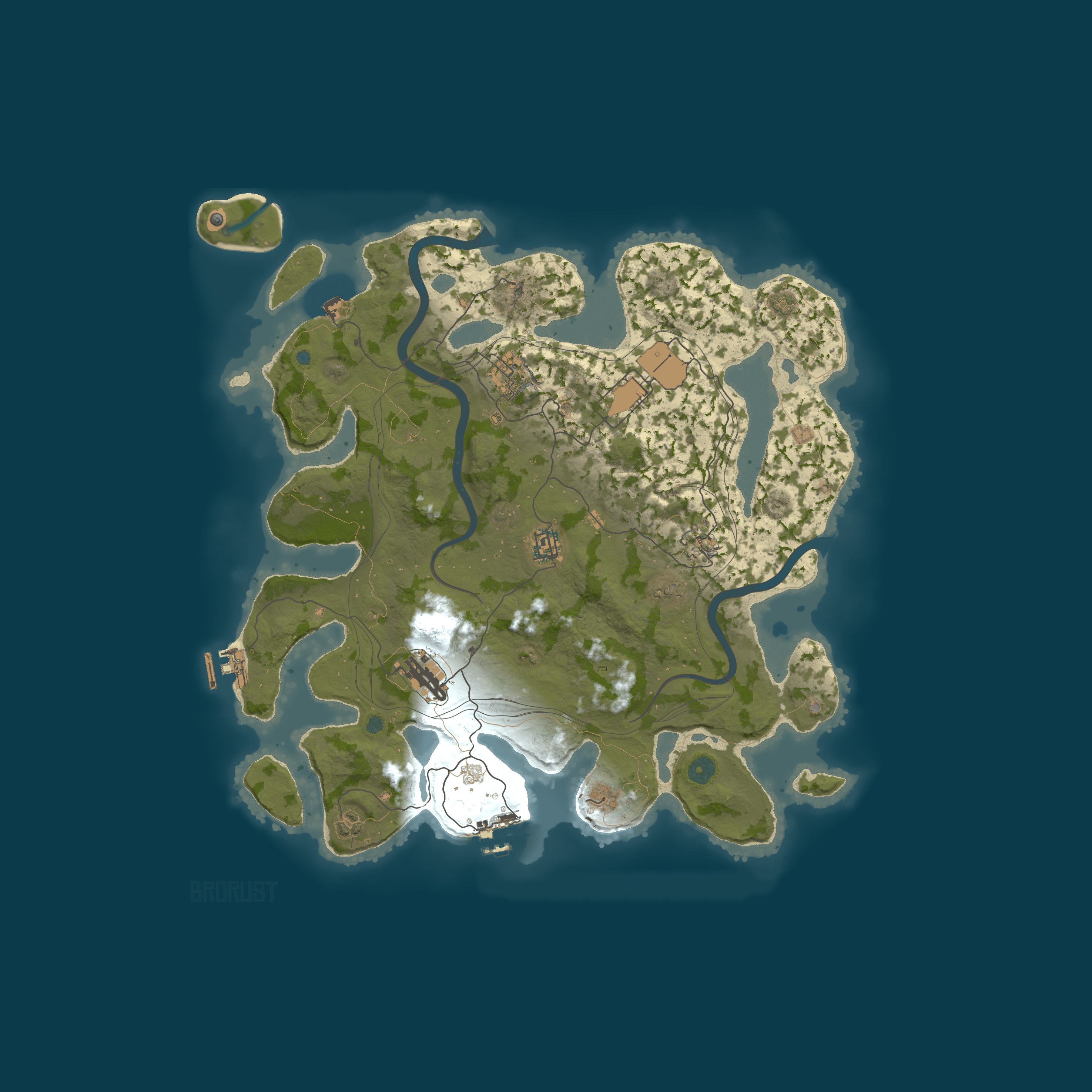 Карта сервера