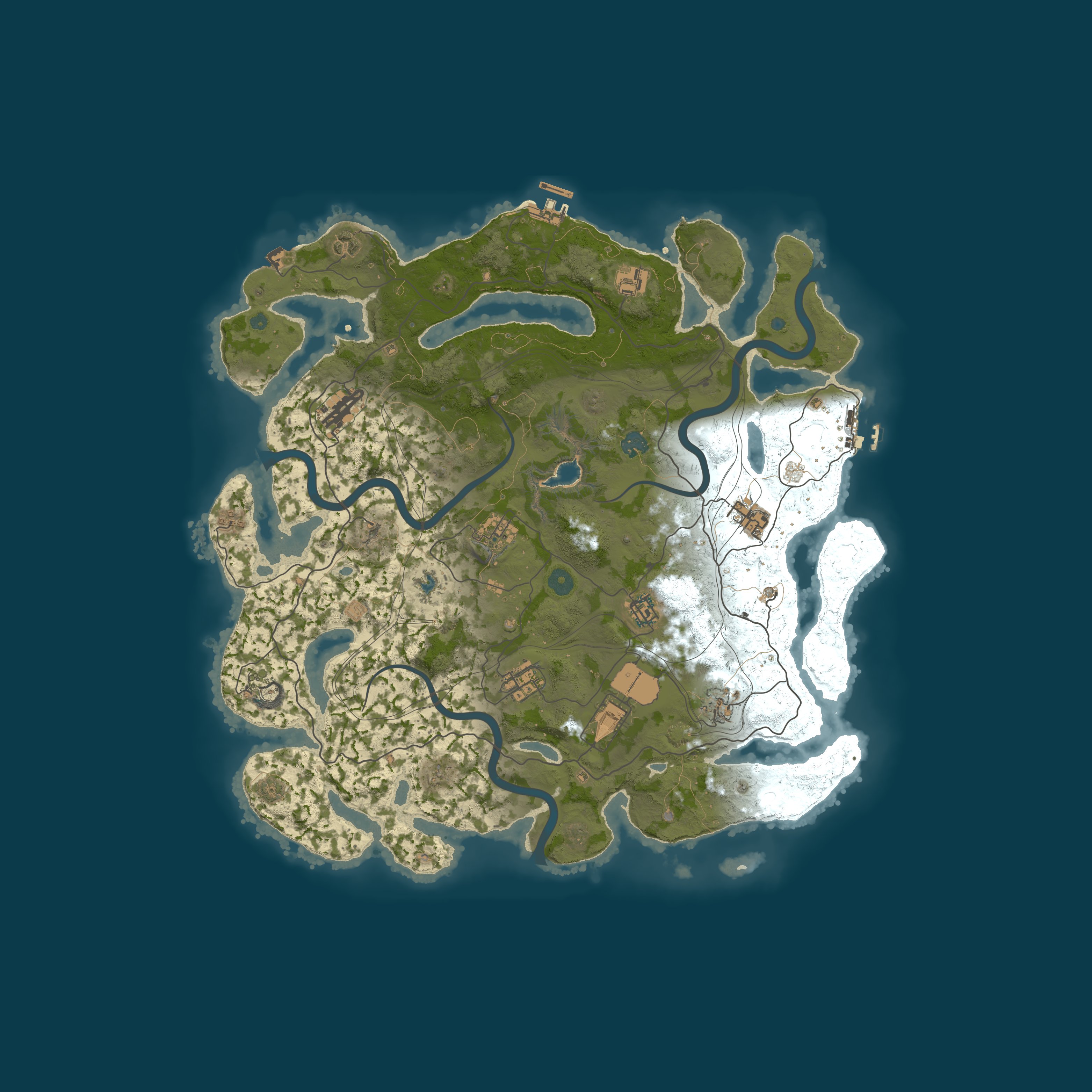 Map for RURUST | ТОЛЬКО ДЛЯ НОВИЧКОВ | 11.08