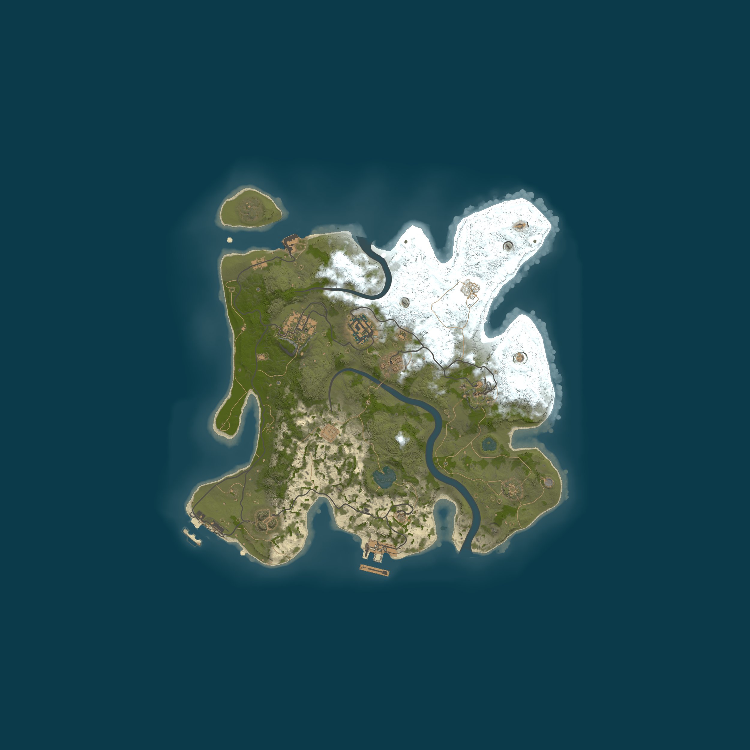 Map for DADs Rust - Vanilla