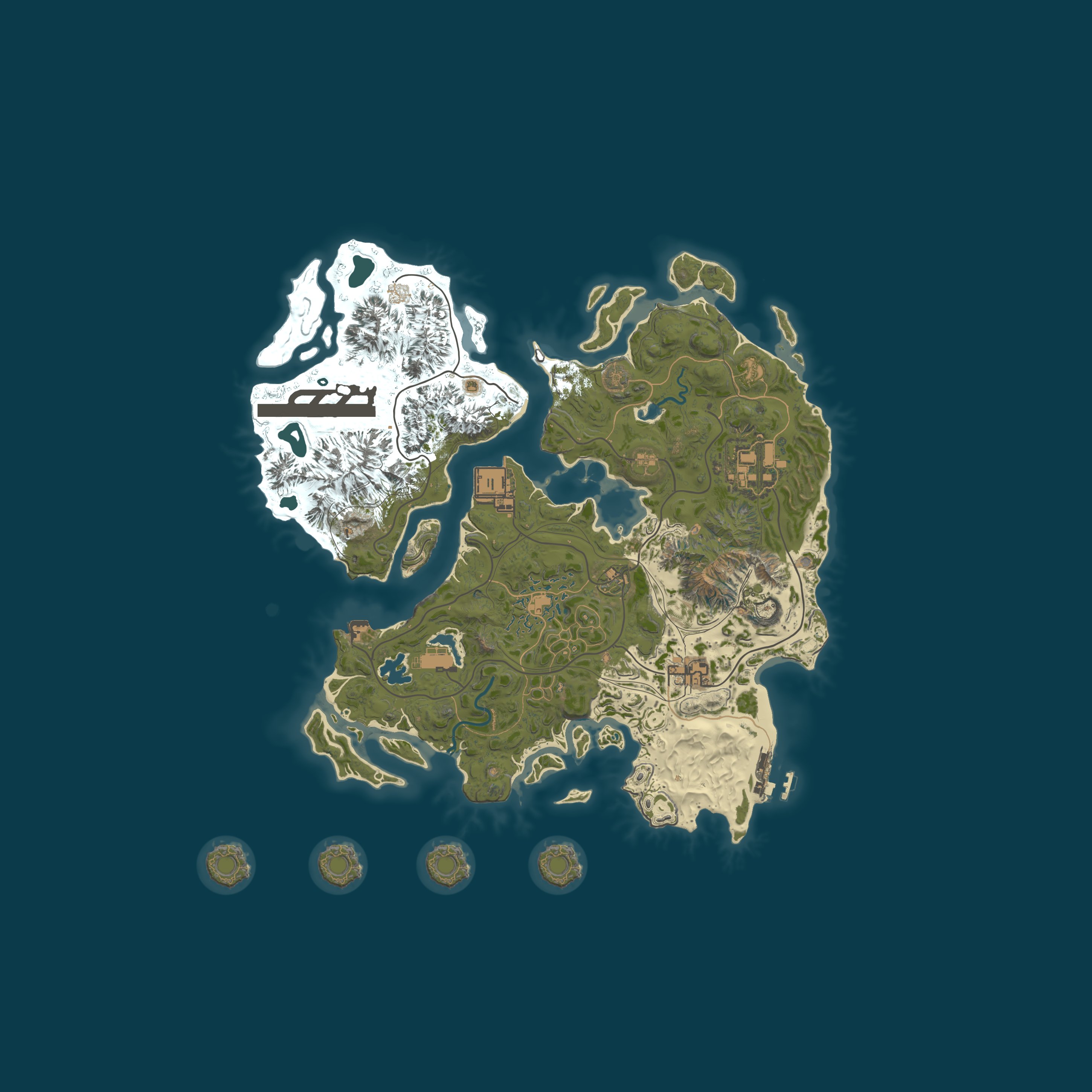 Rust map 3800/1337