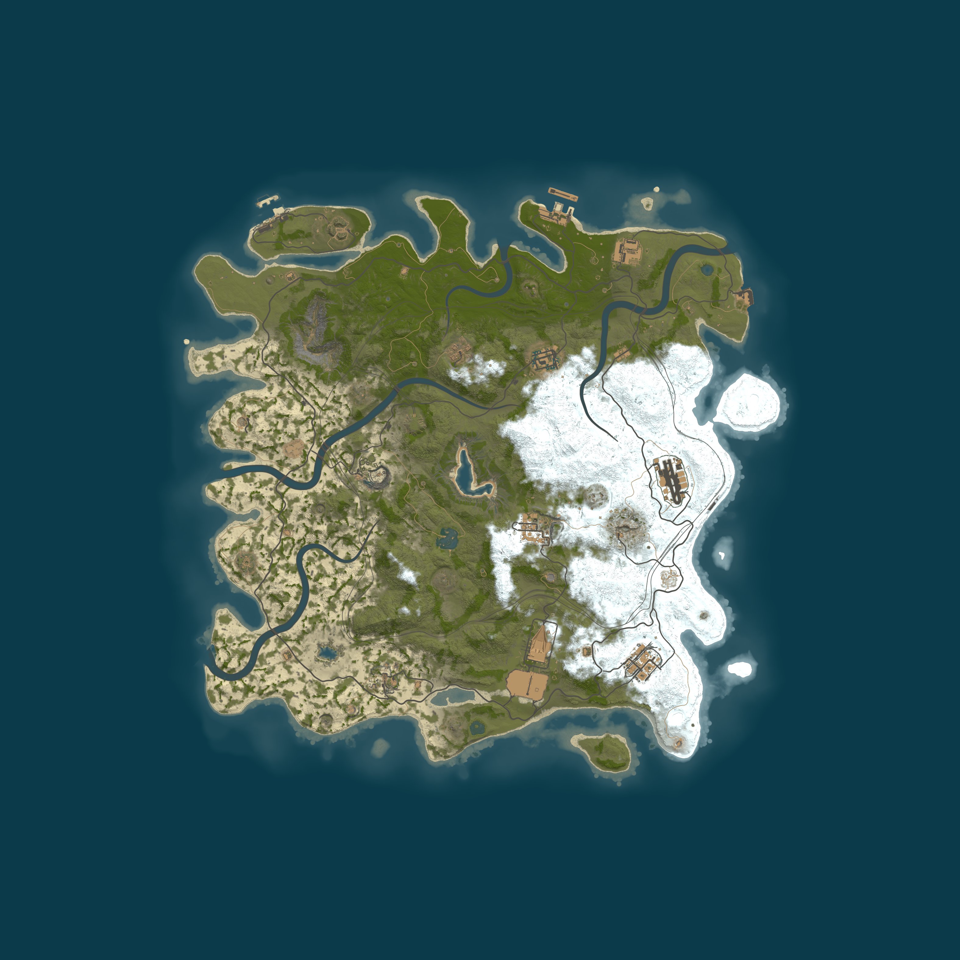 Rust map 4300/91298084