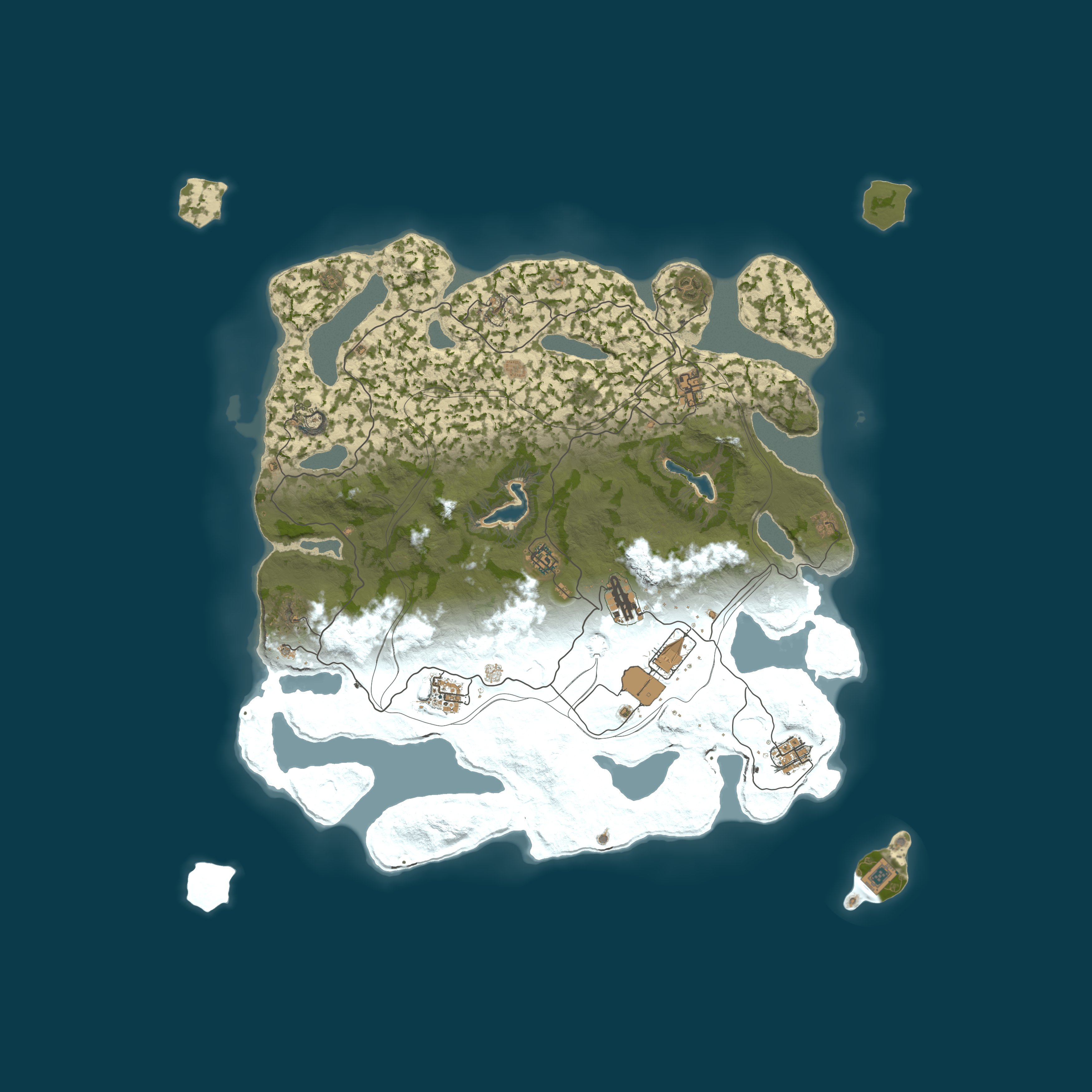 Map for Atlas - US 5x | No BPs | Kits