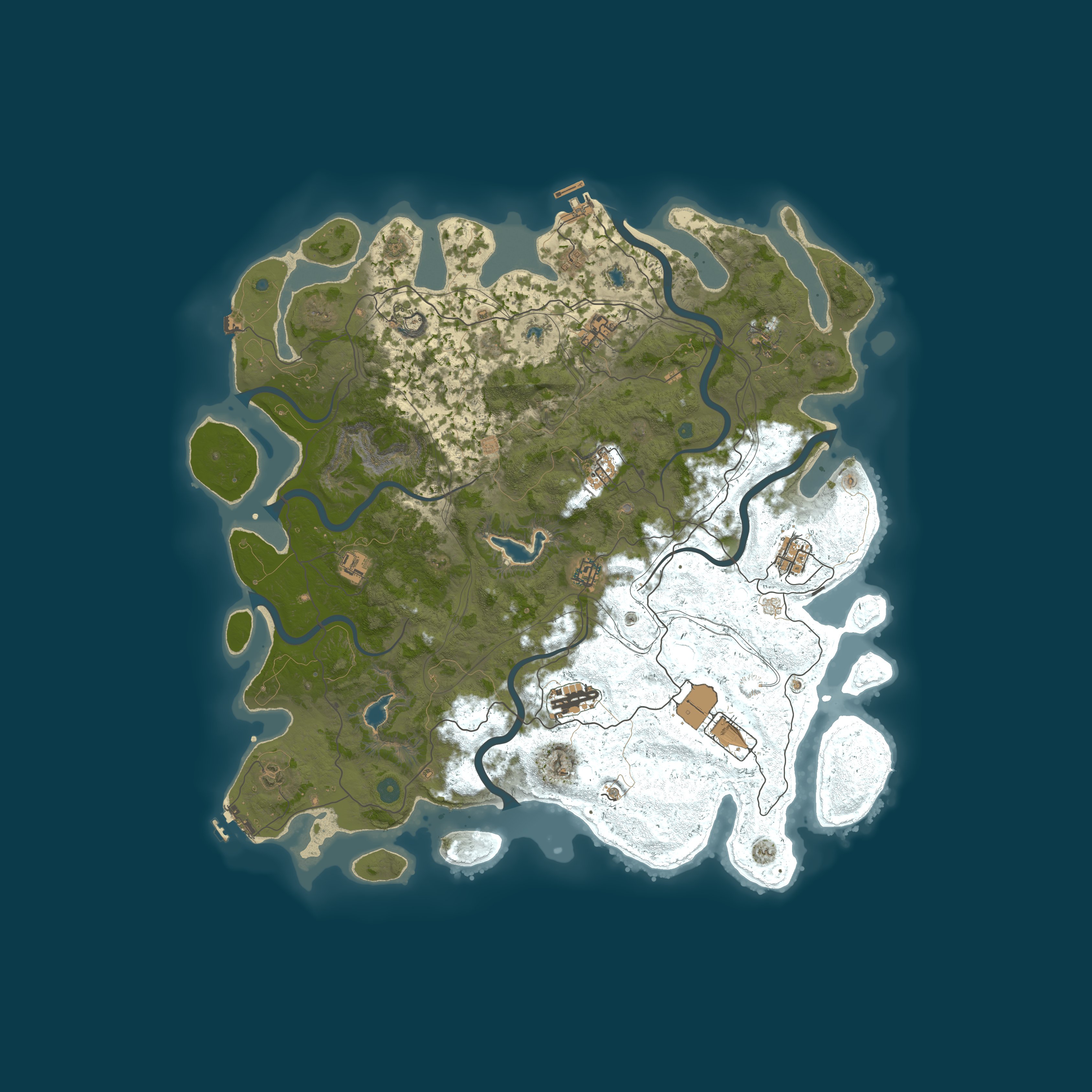 Rust map 4750/1337