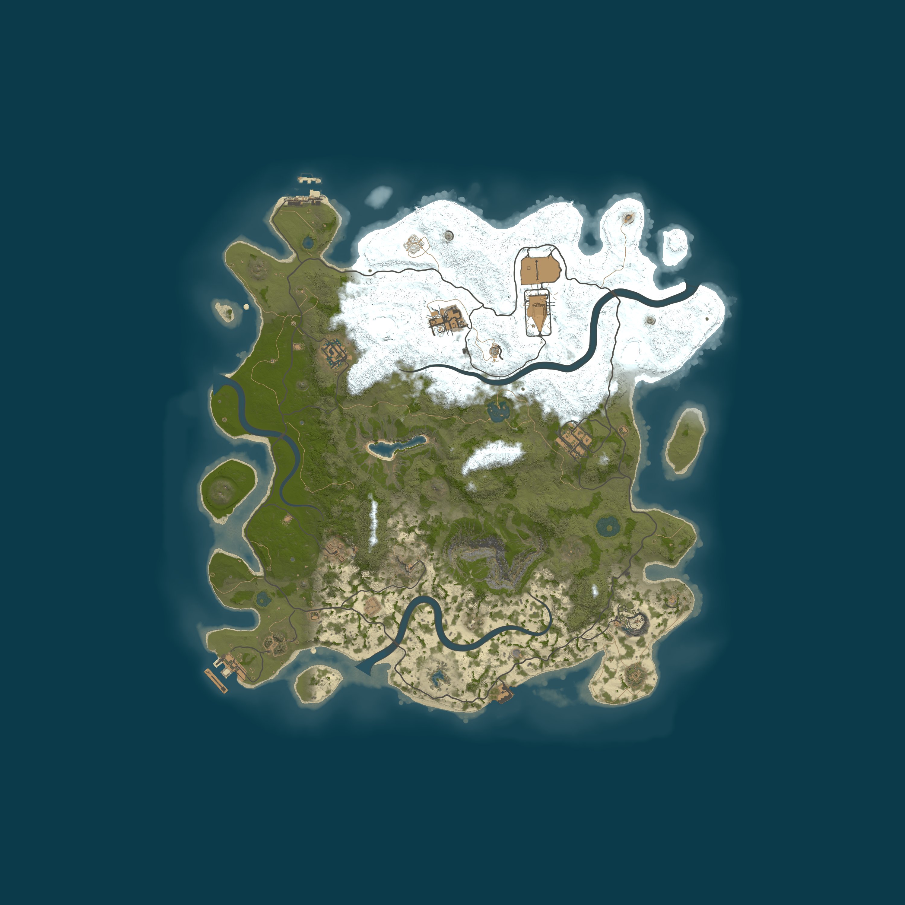 Rust map 4000/13825