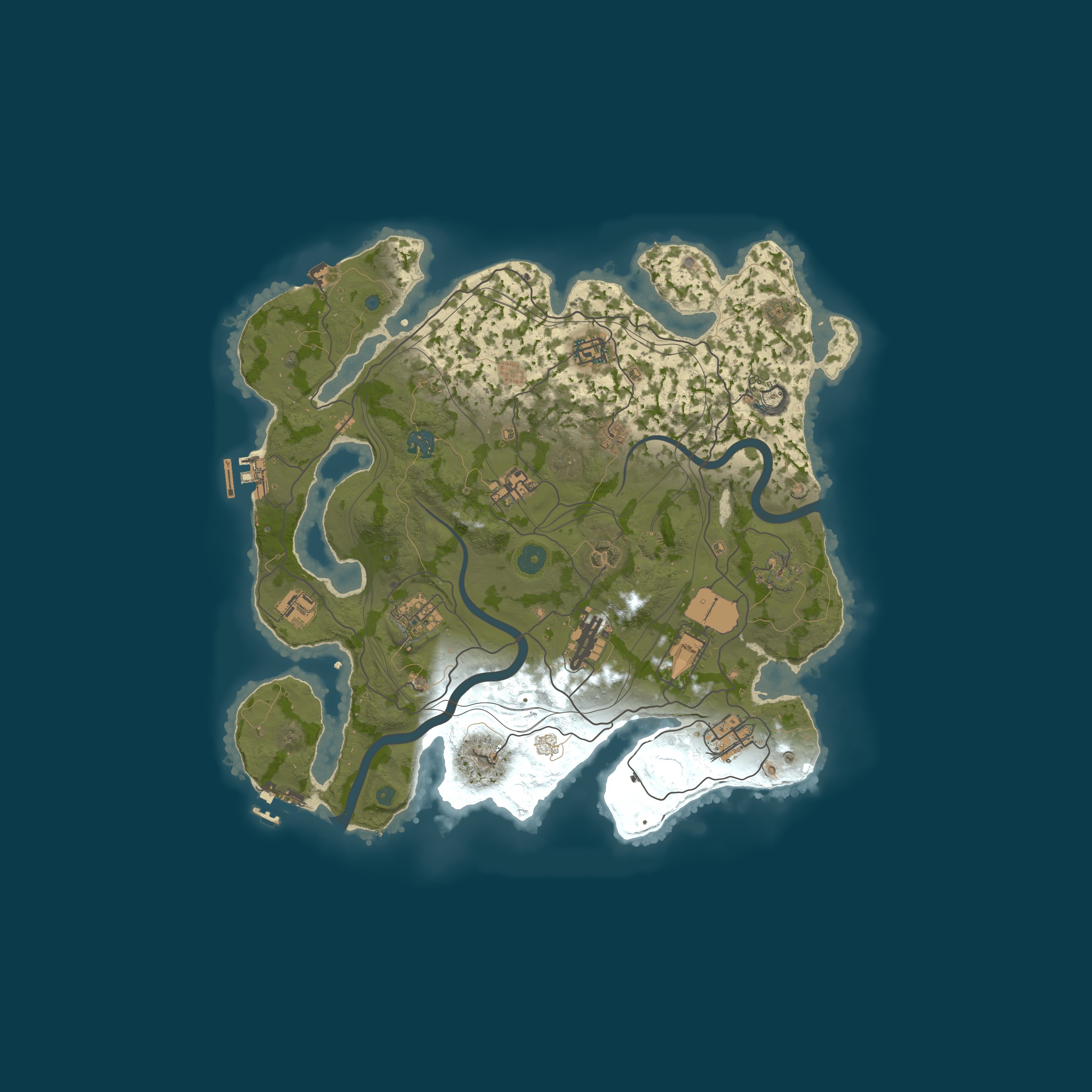 Rust map 3600/1337