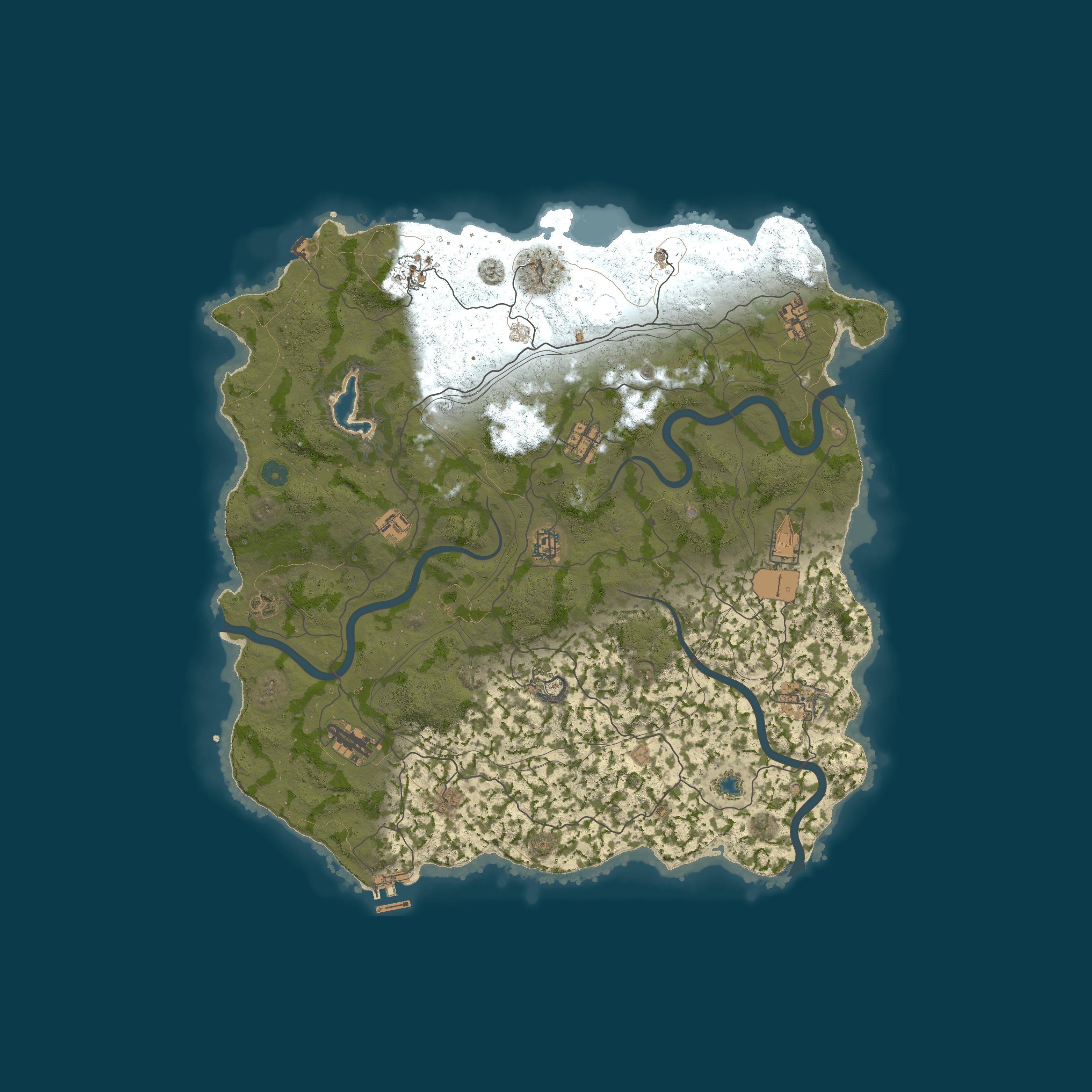 Rust map 4250/1337