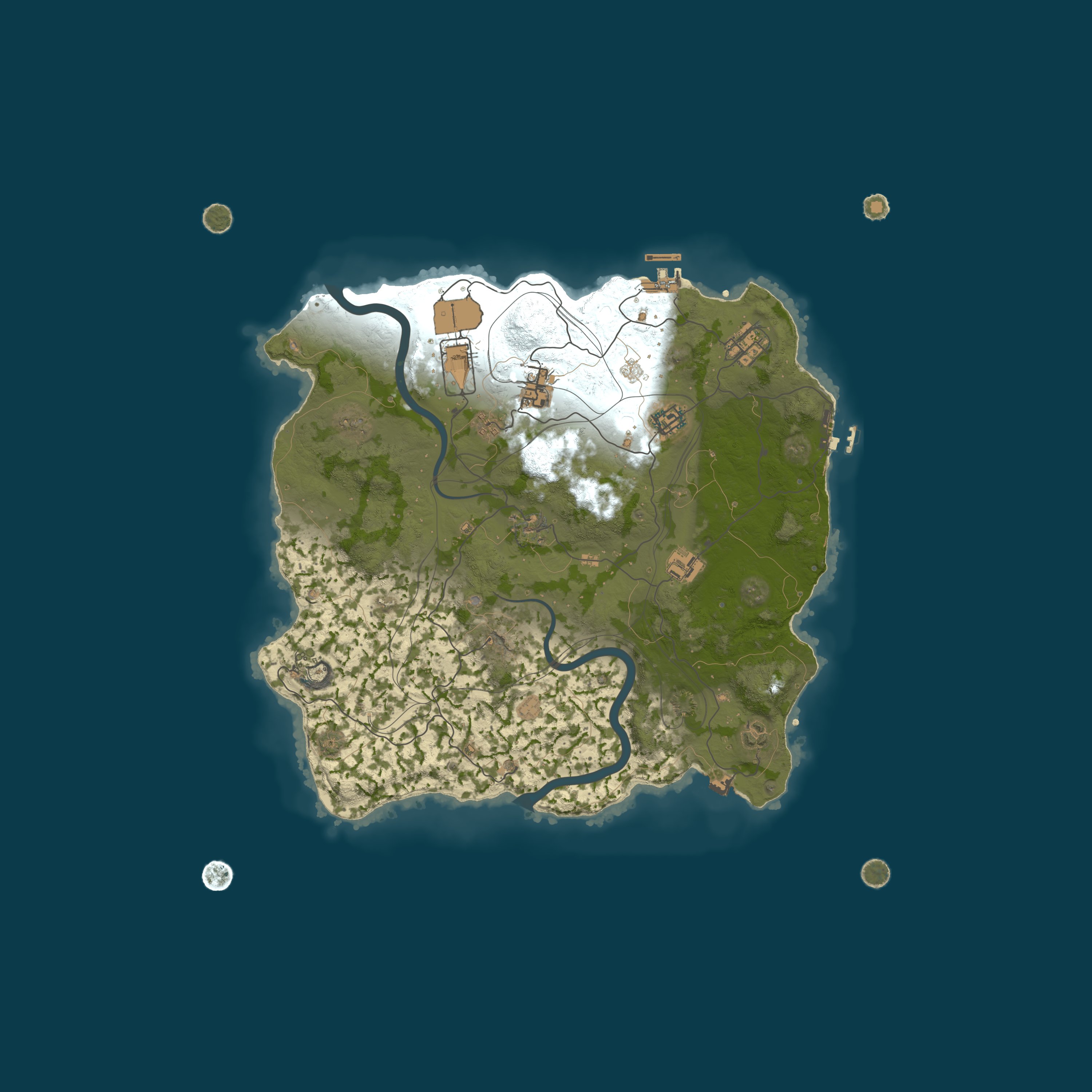 Rust map 4000/89618