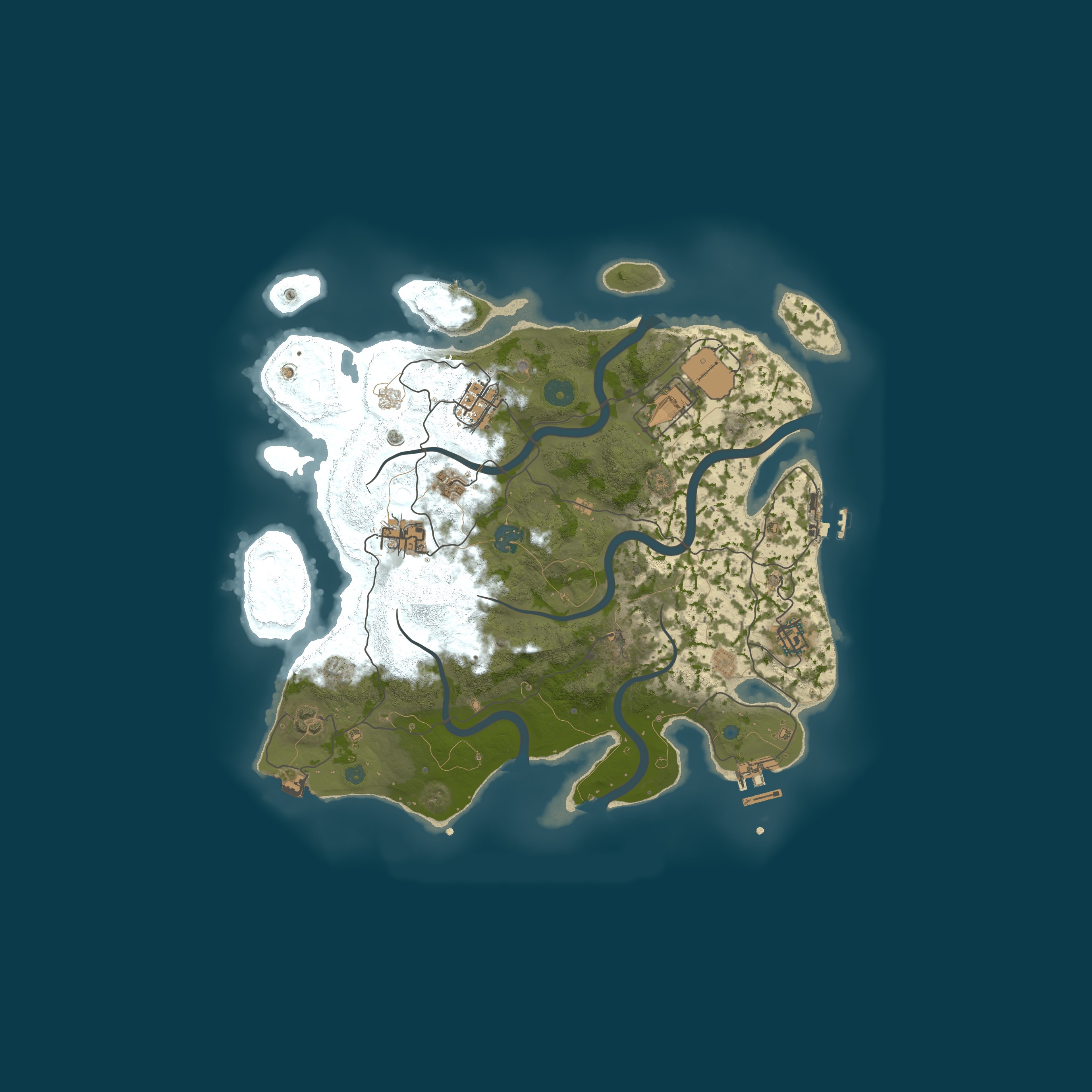 Map for US Rust Vanilla - New Players Welcome & Vets