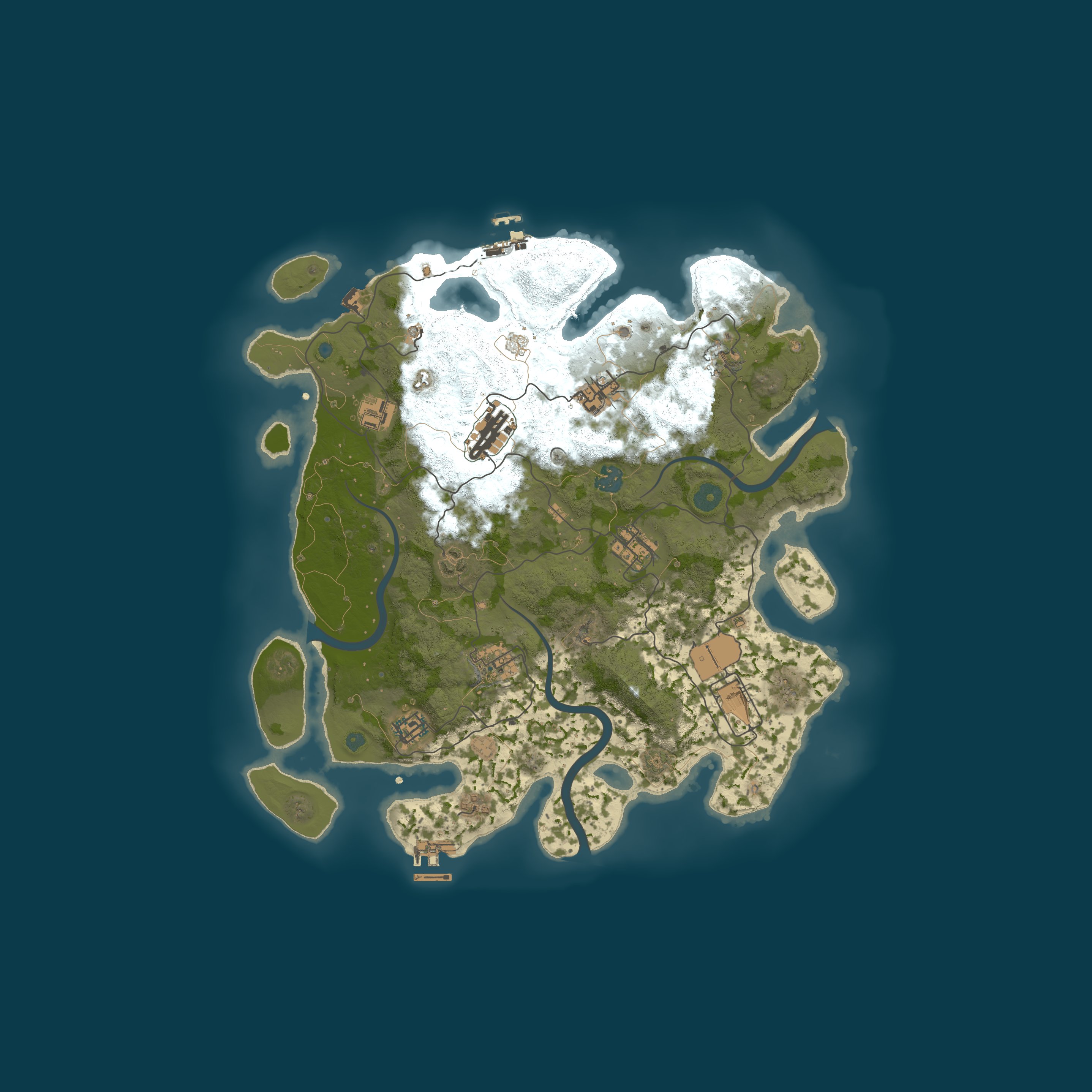 Map for [8/6] Rusty X | Solo | 2x | Noob Friendly