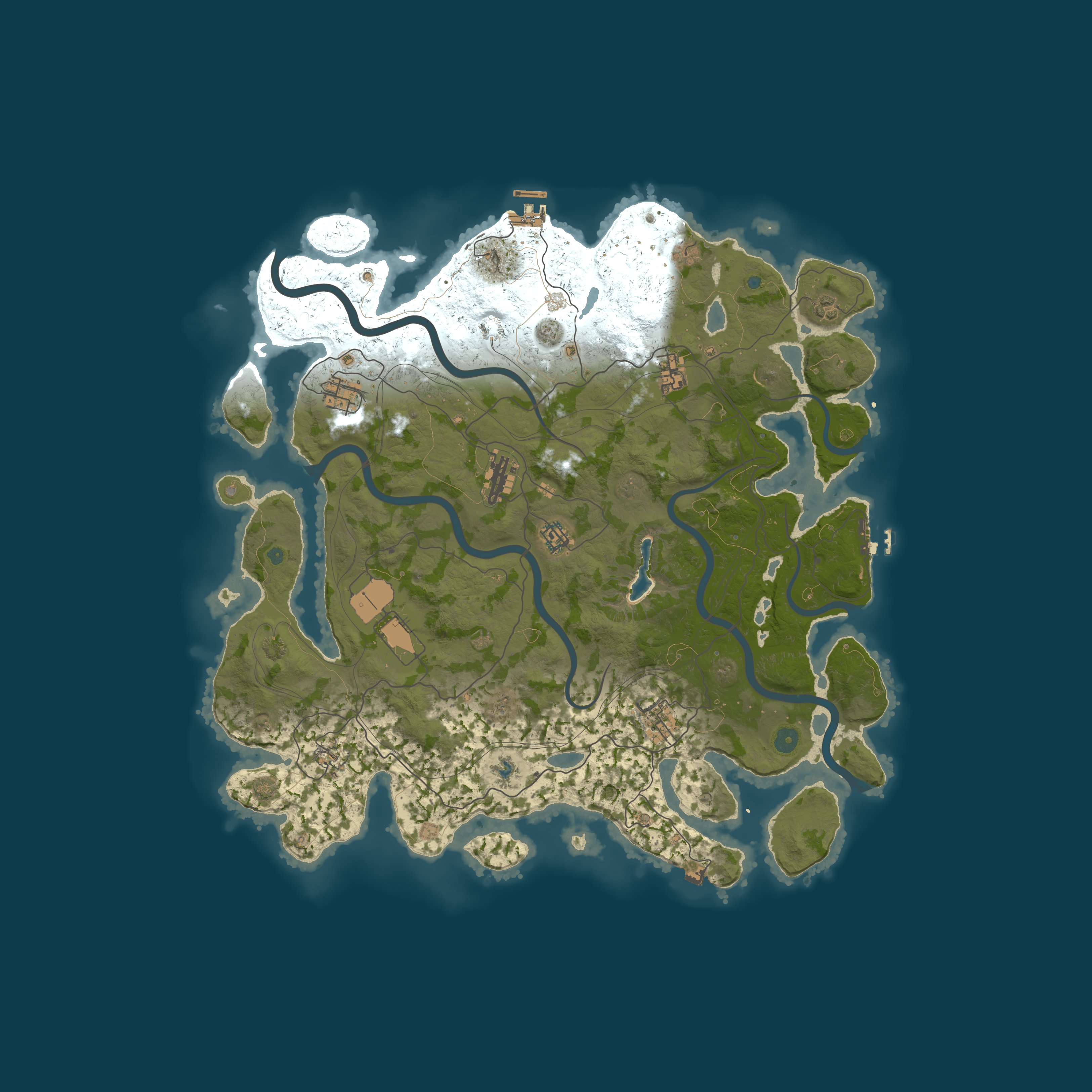 Карта сервера