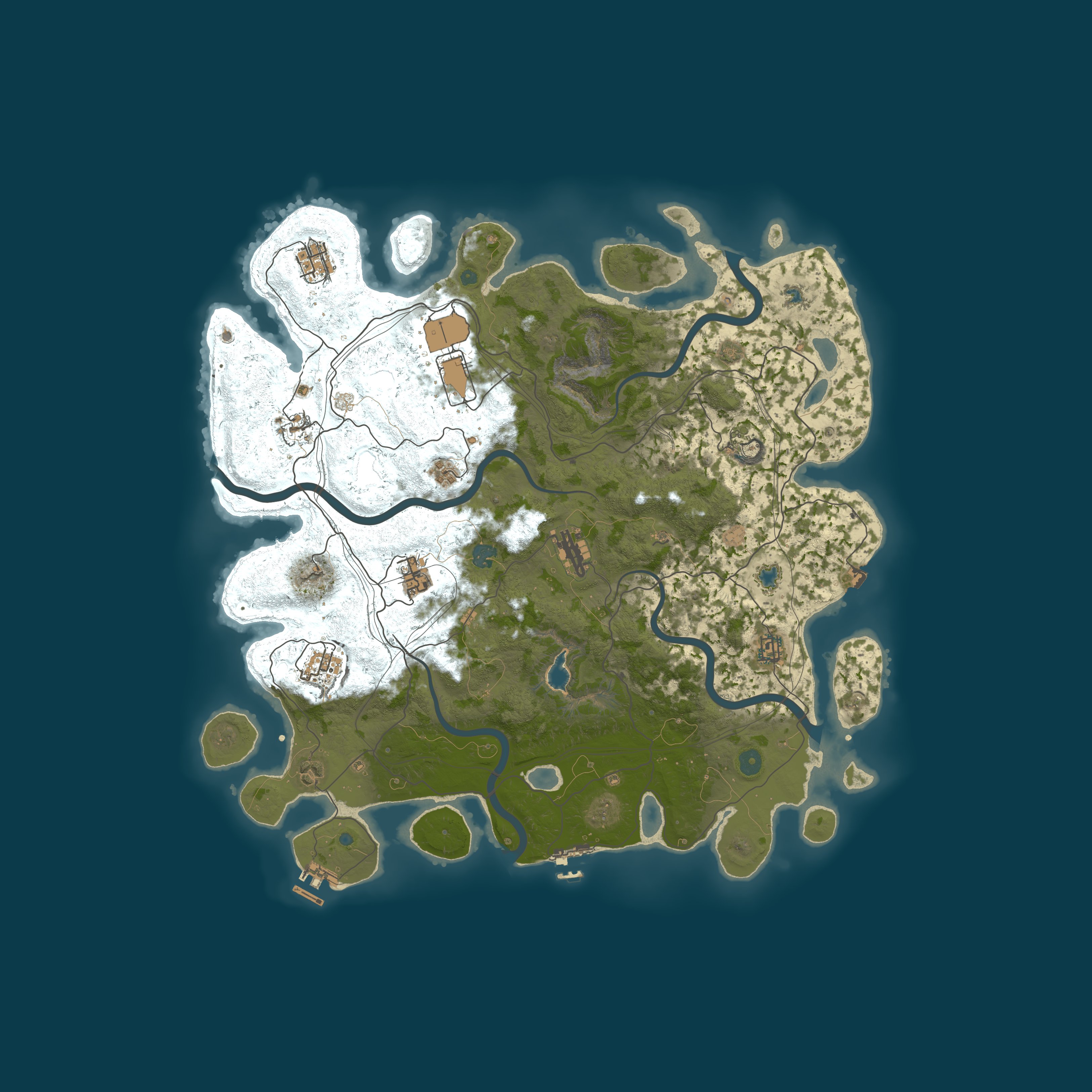 Карта сервера