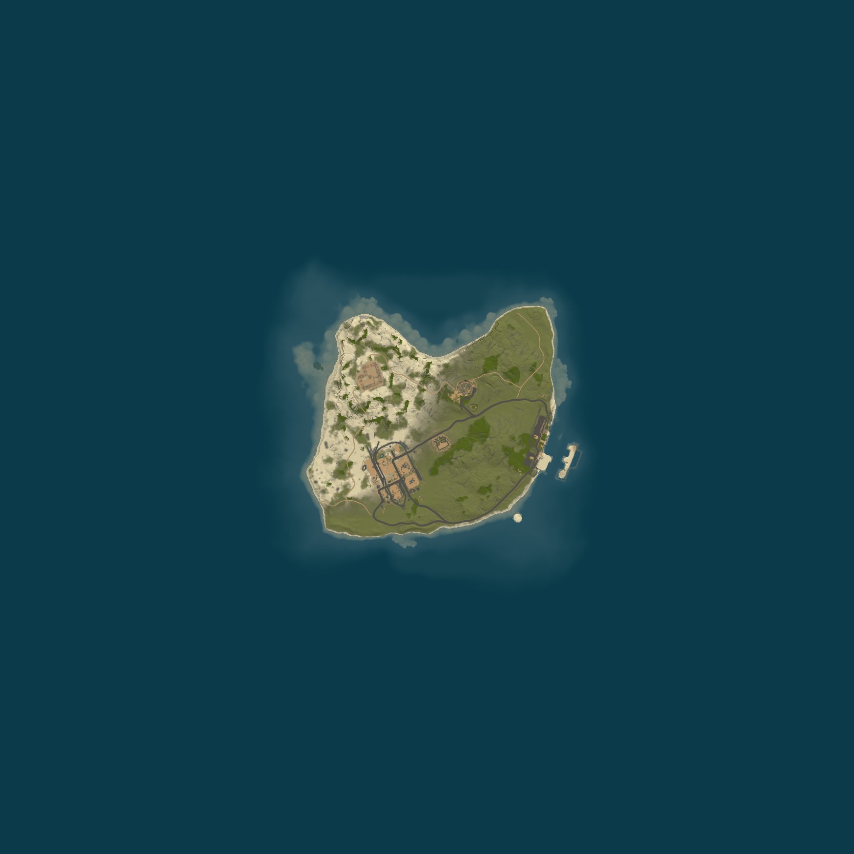 Custom Map, size 1500, seed 472917445