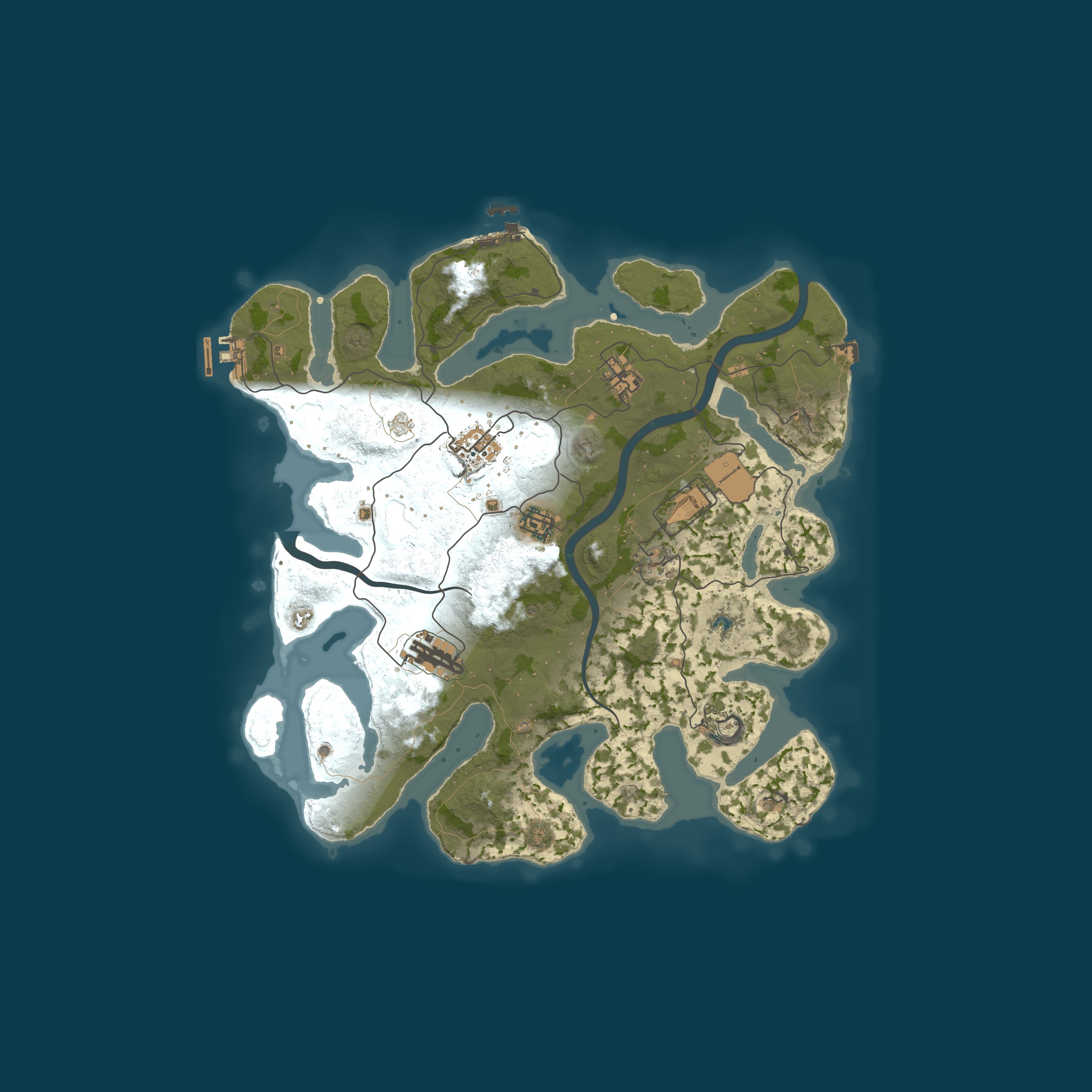 Rust map 3600/1