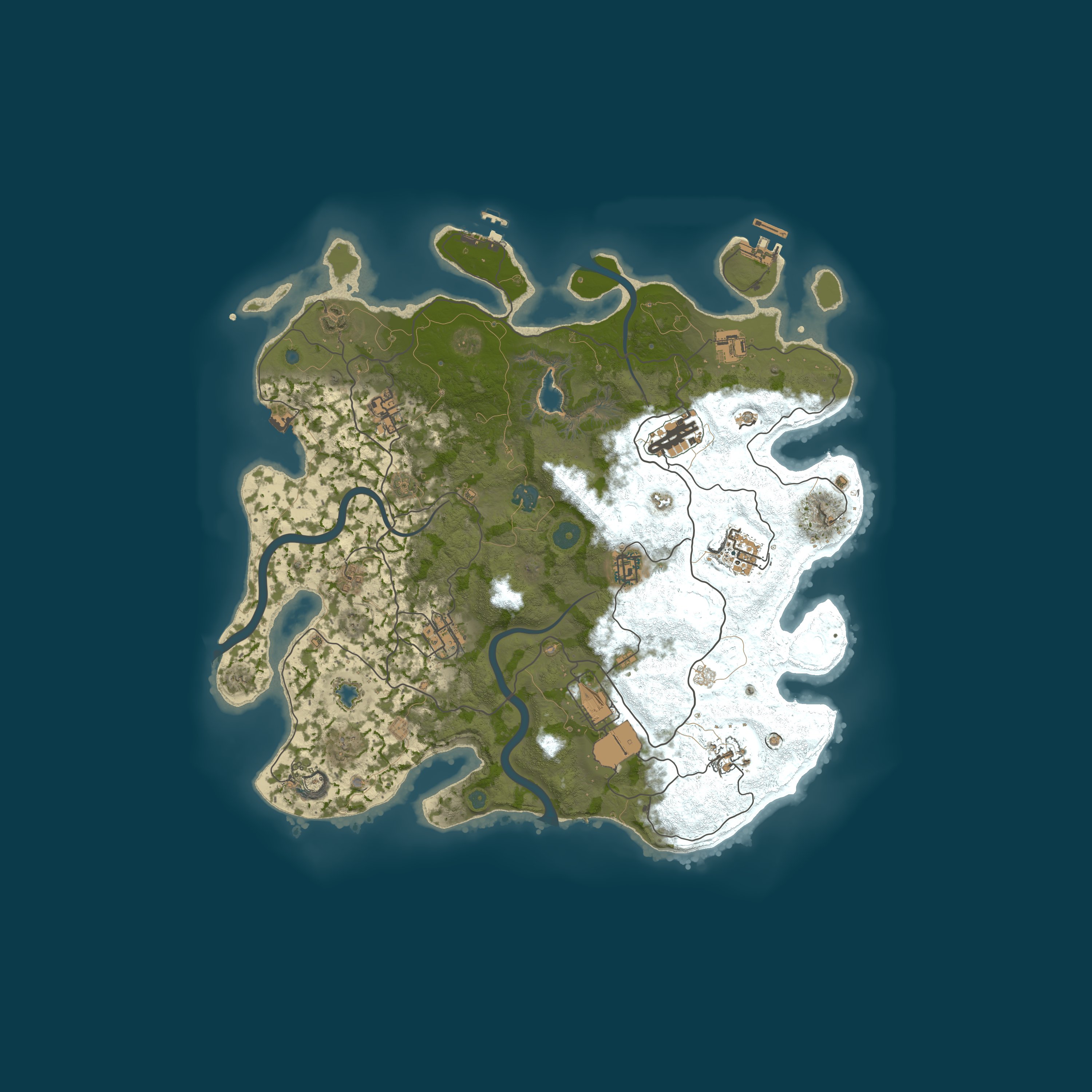 Map for [EU] Rustykings.com 2x | Kits | Vanilla+ | Beginner Friendly