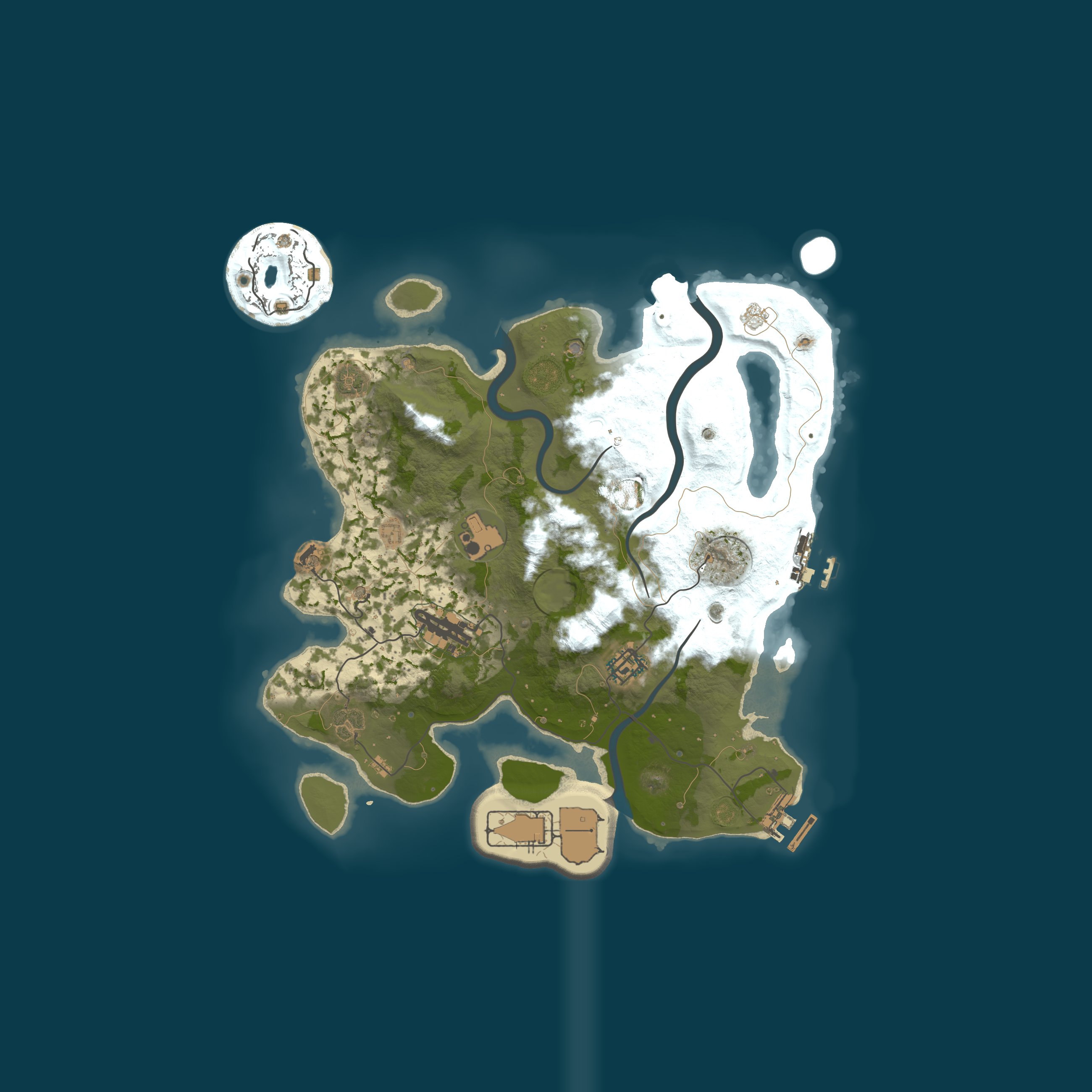 Карта сервера