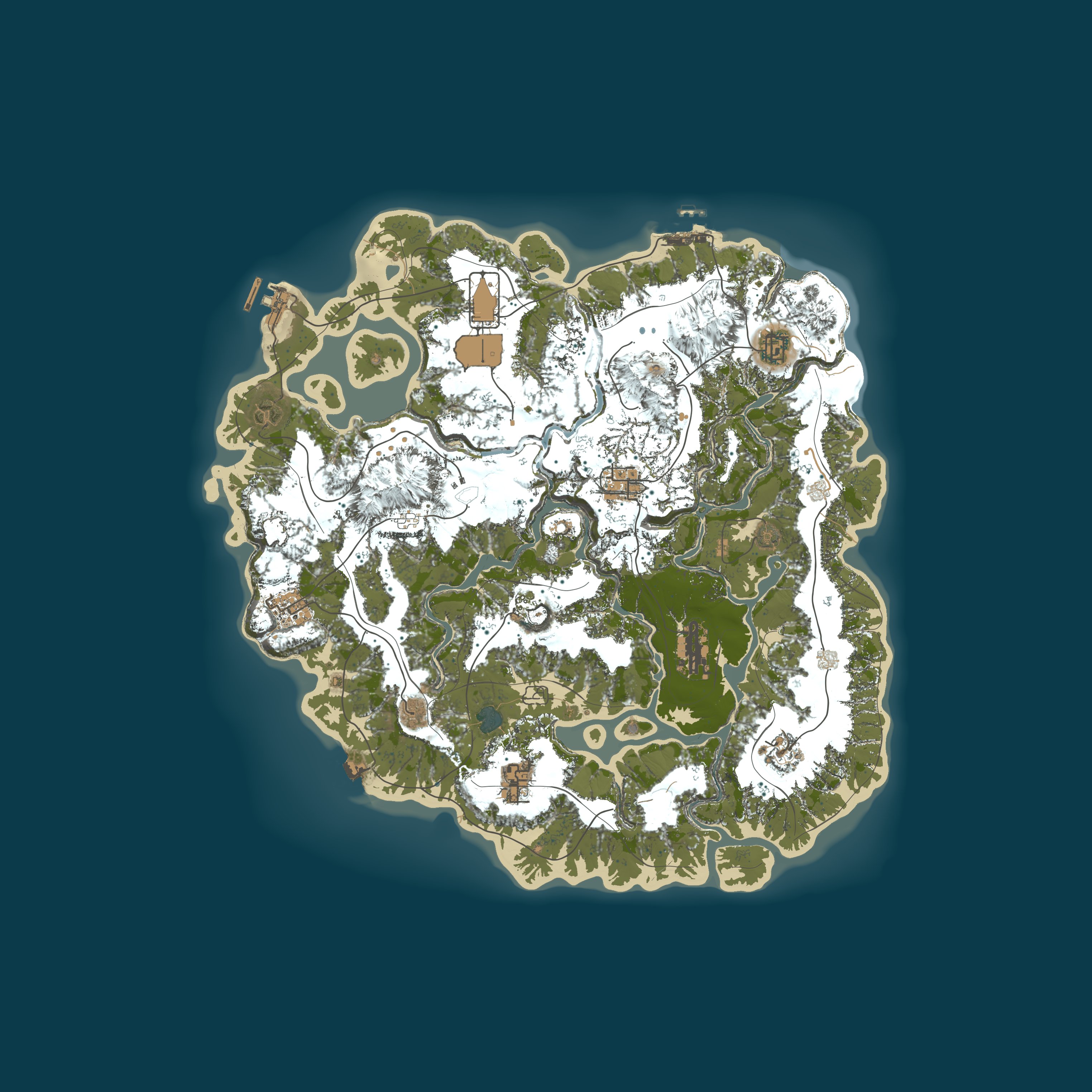 Карта сервера