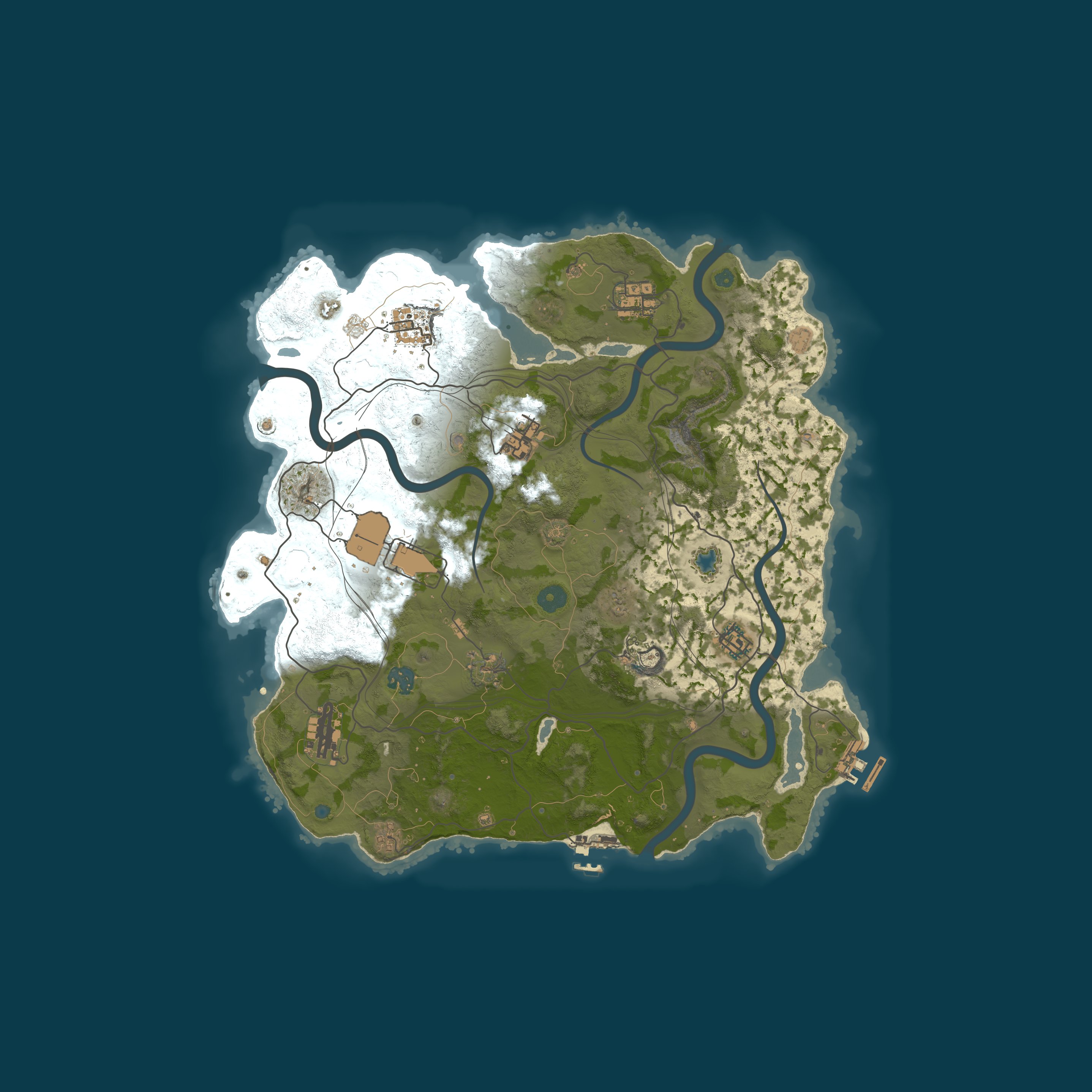 Map for ⦿【ICEFUSE】3X Amigos (Solo/Duo/Trio|Loot x3|WIPED)