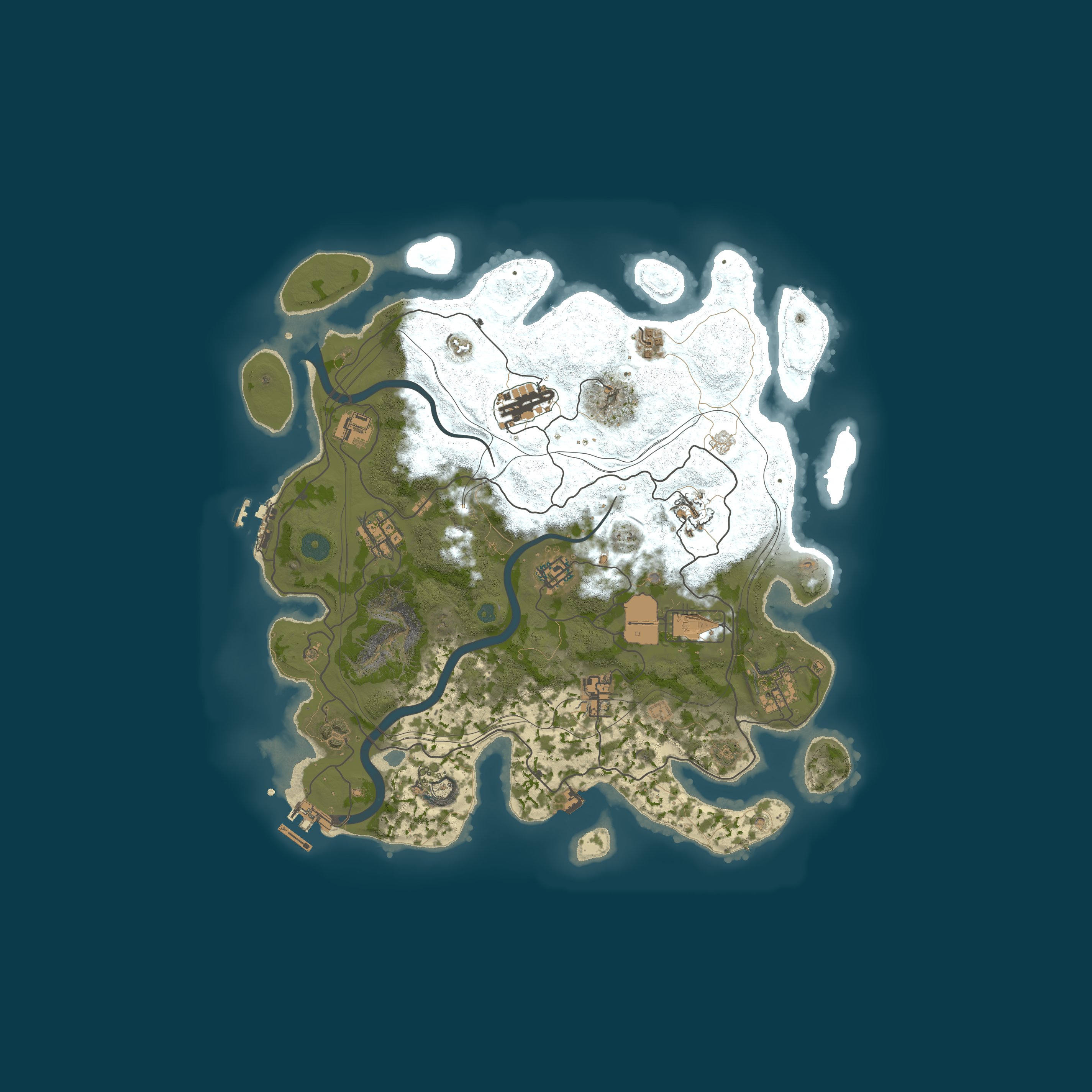 Rust map 3700/1337