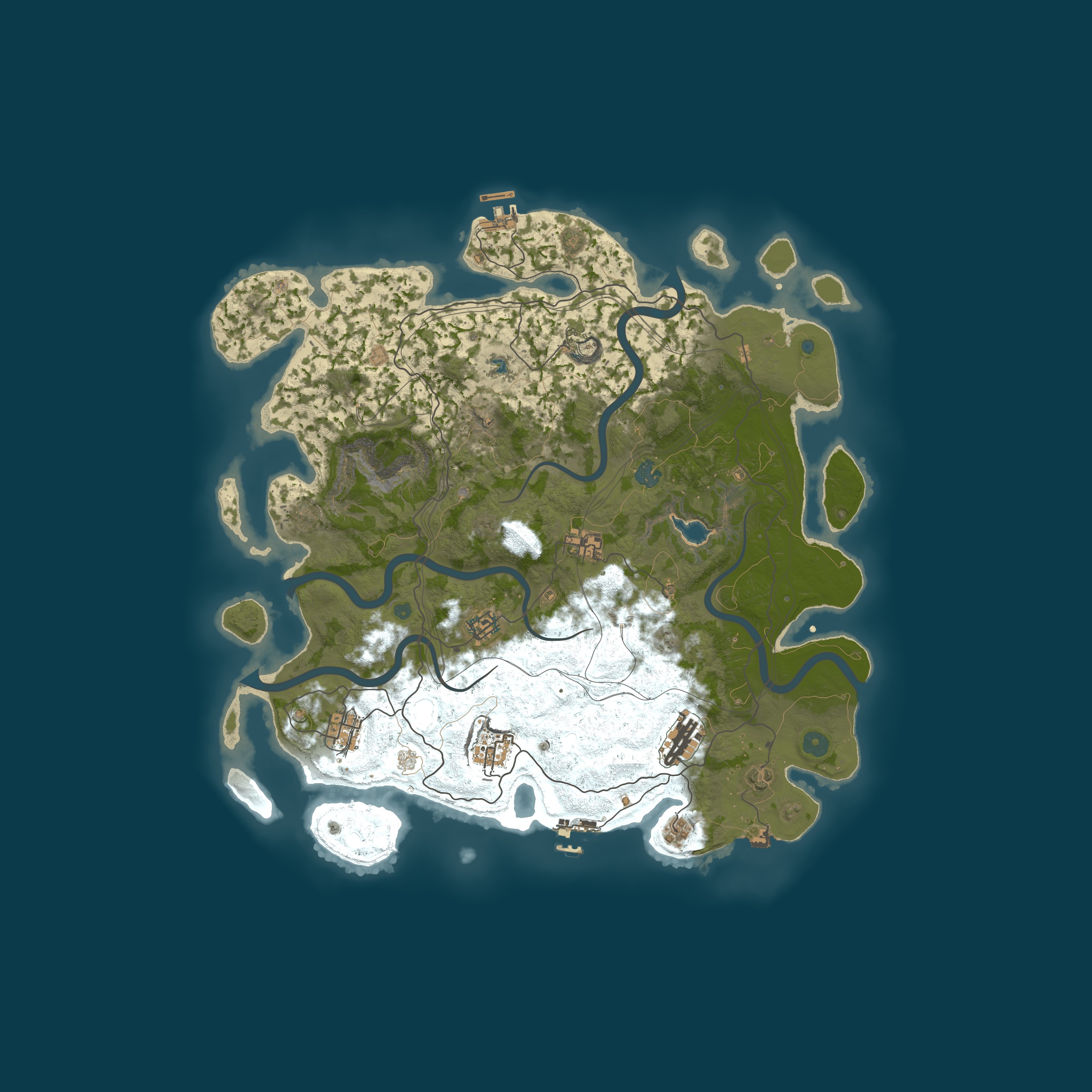 Карта сервера