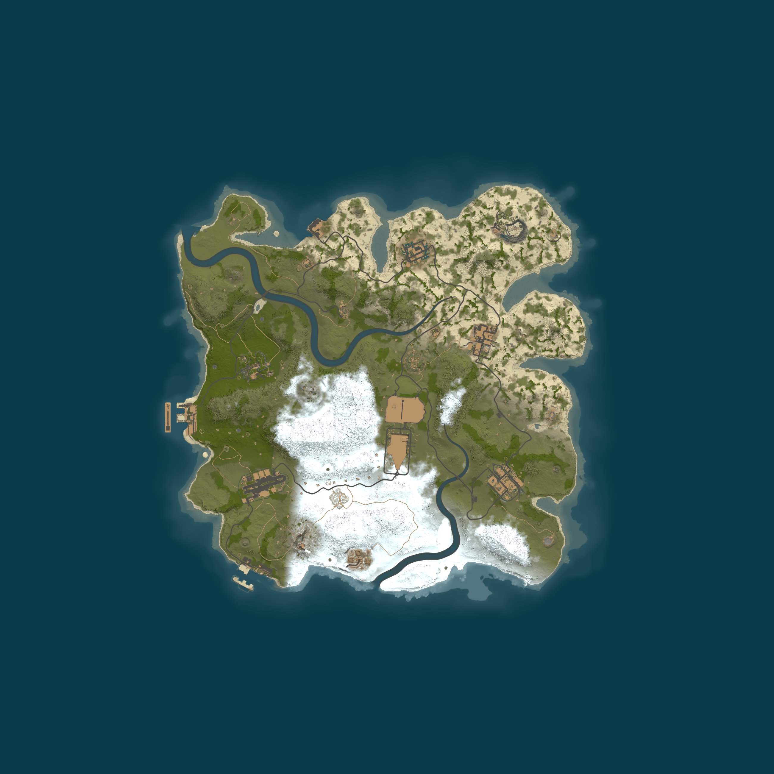Map for RustSpain.com | EU España x5 (Full Wipe 19/3) [LOOT 5X | KITS 