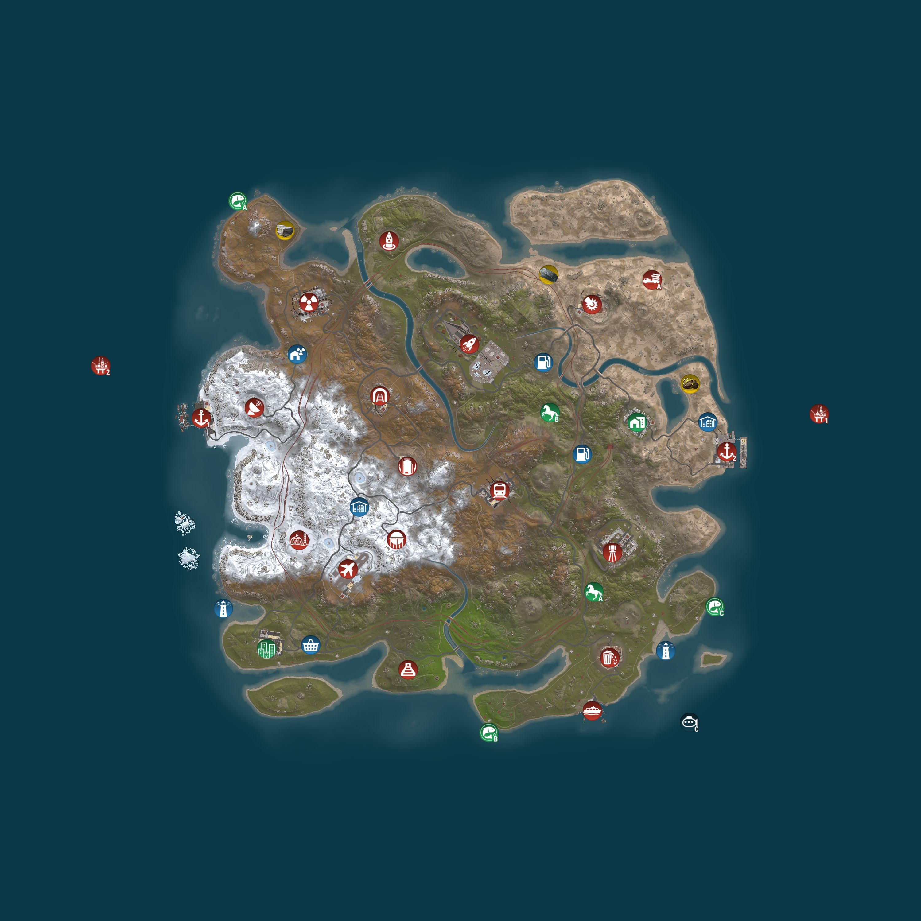 Rust map 4000/1337