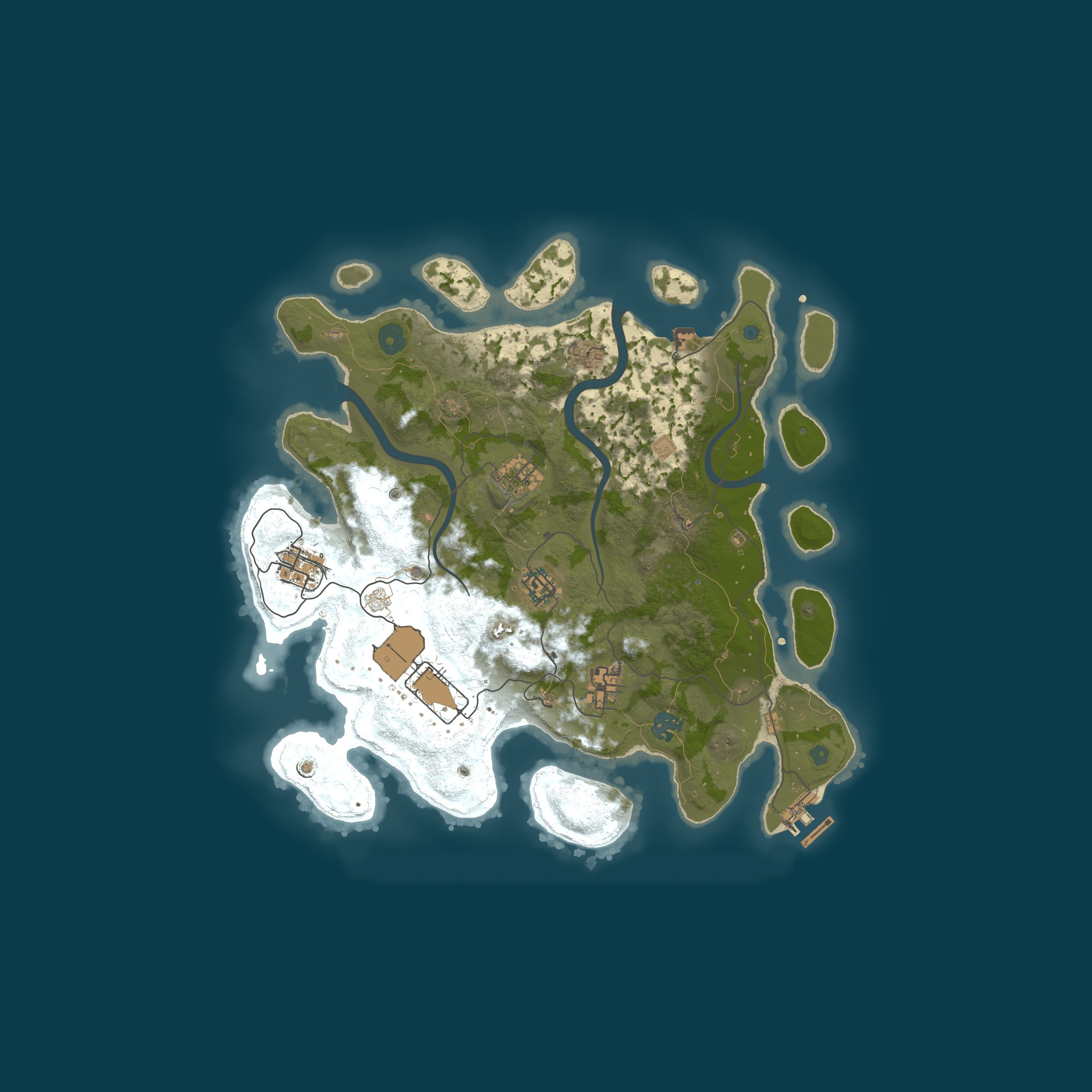 Map for The Bois Rust