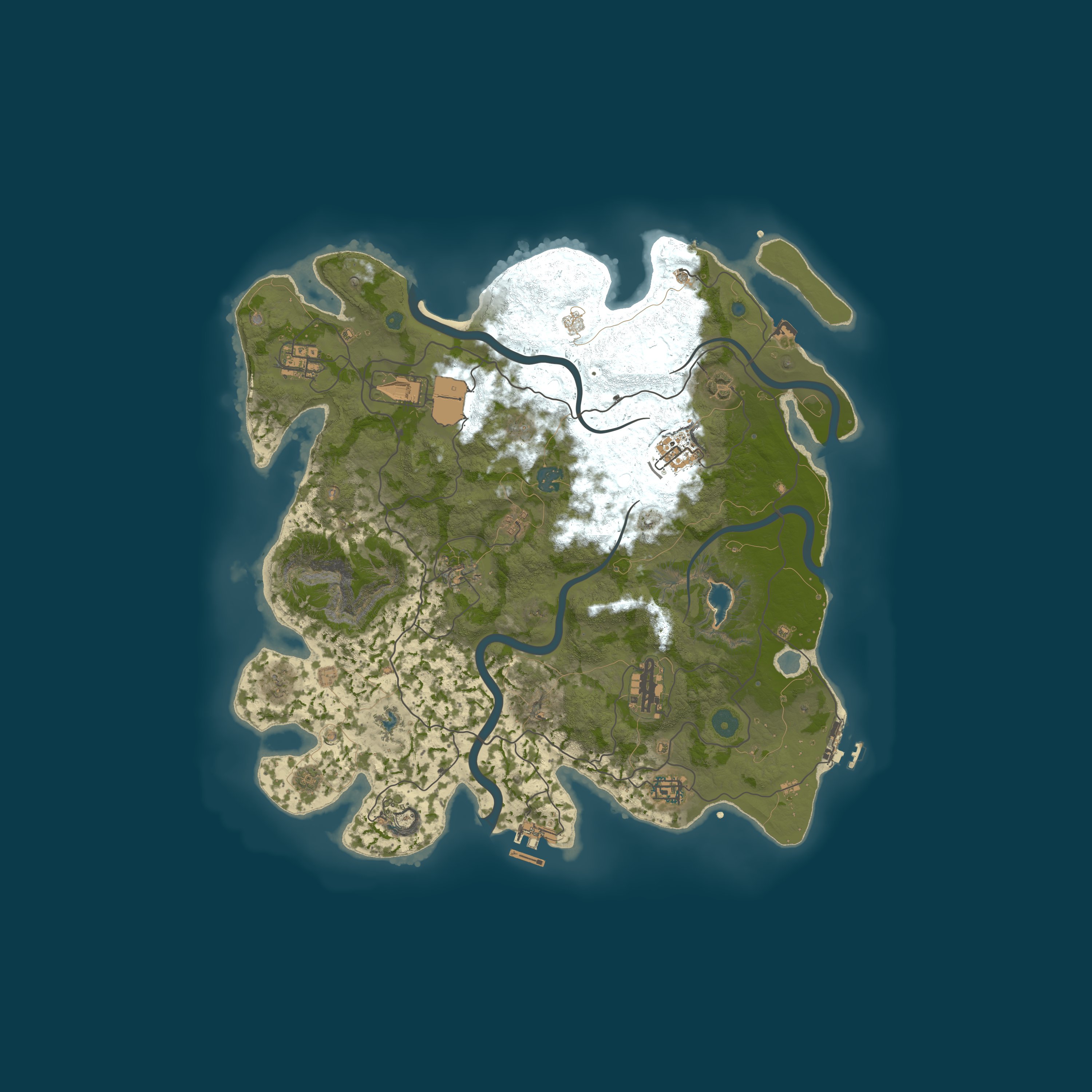 Map for Divine Nation