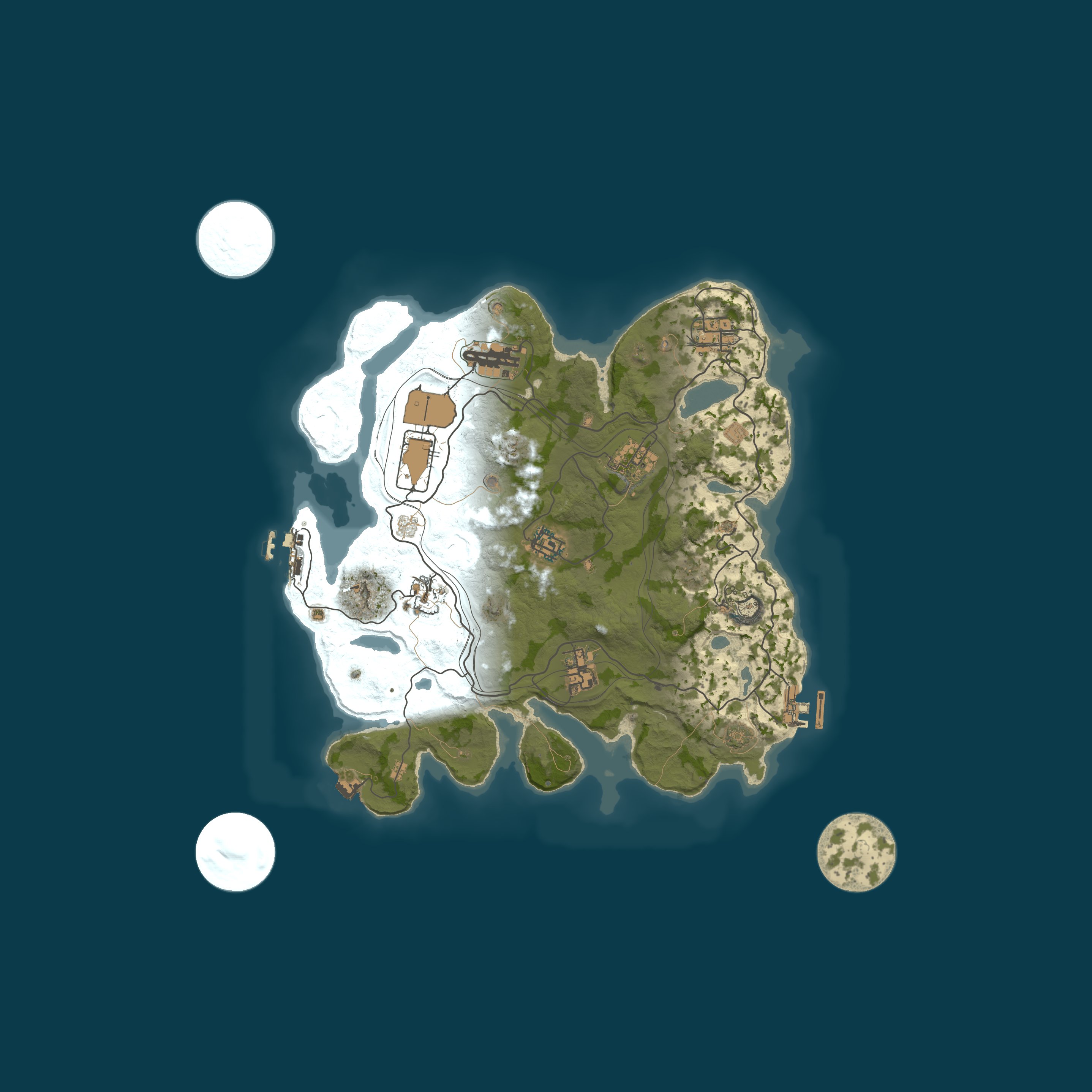 Карта сервера