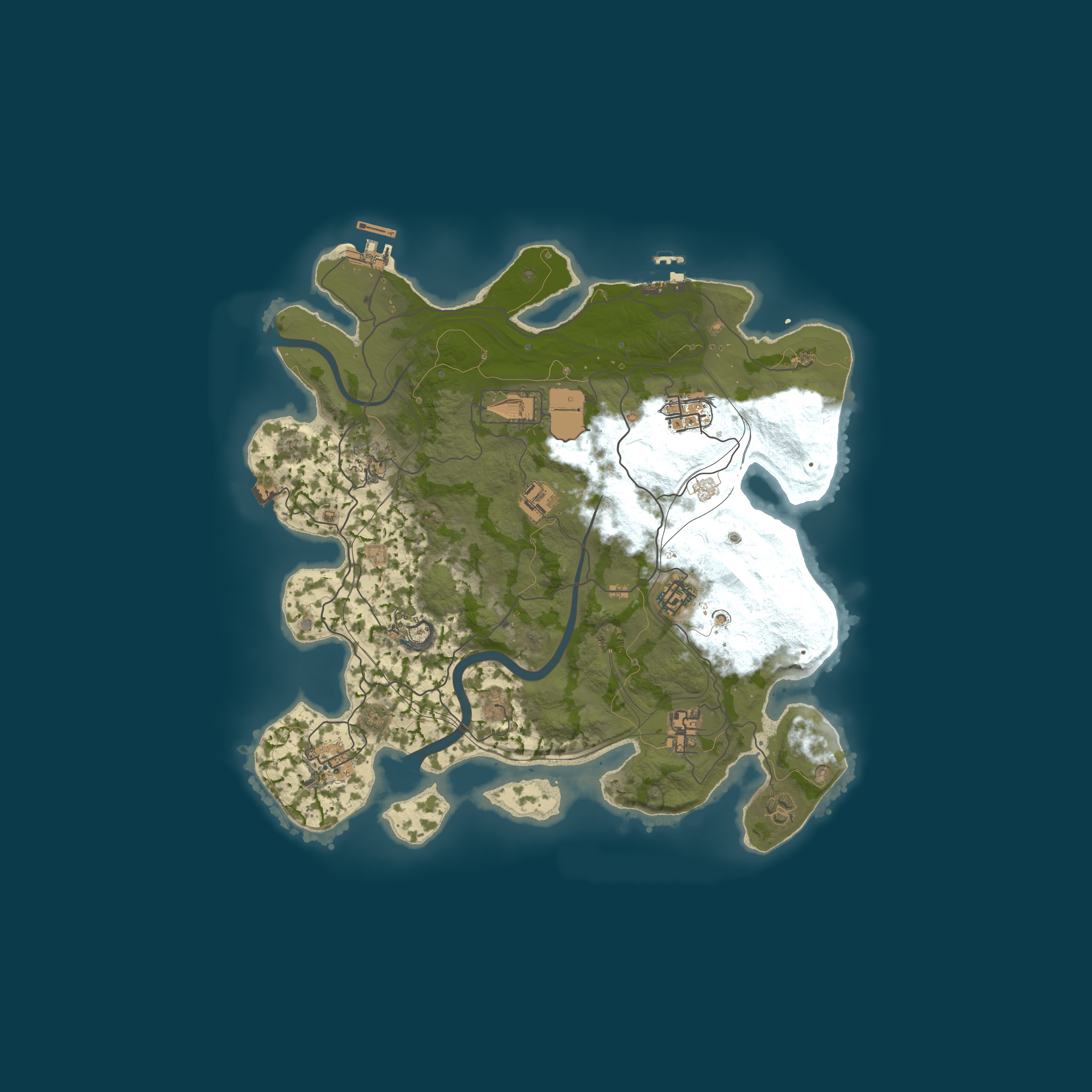 Map for RU RUST by Mr. Ford - МЕСЯЧНЫЙ
