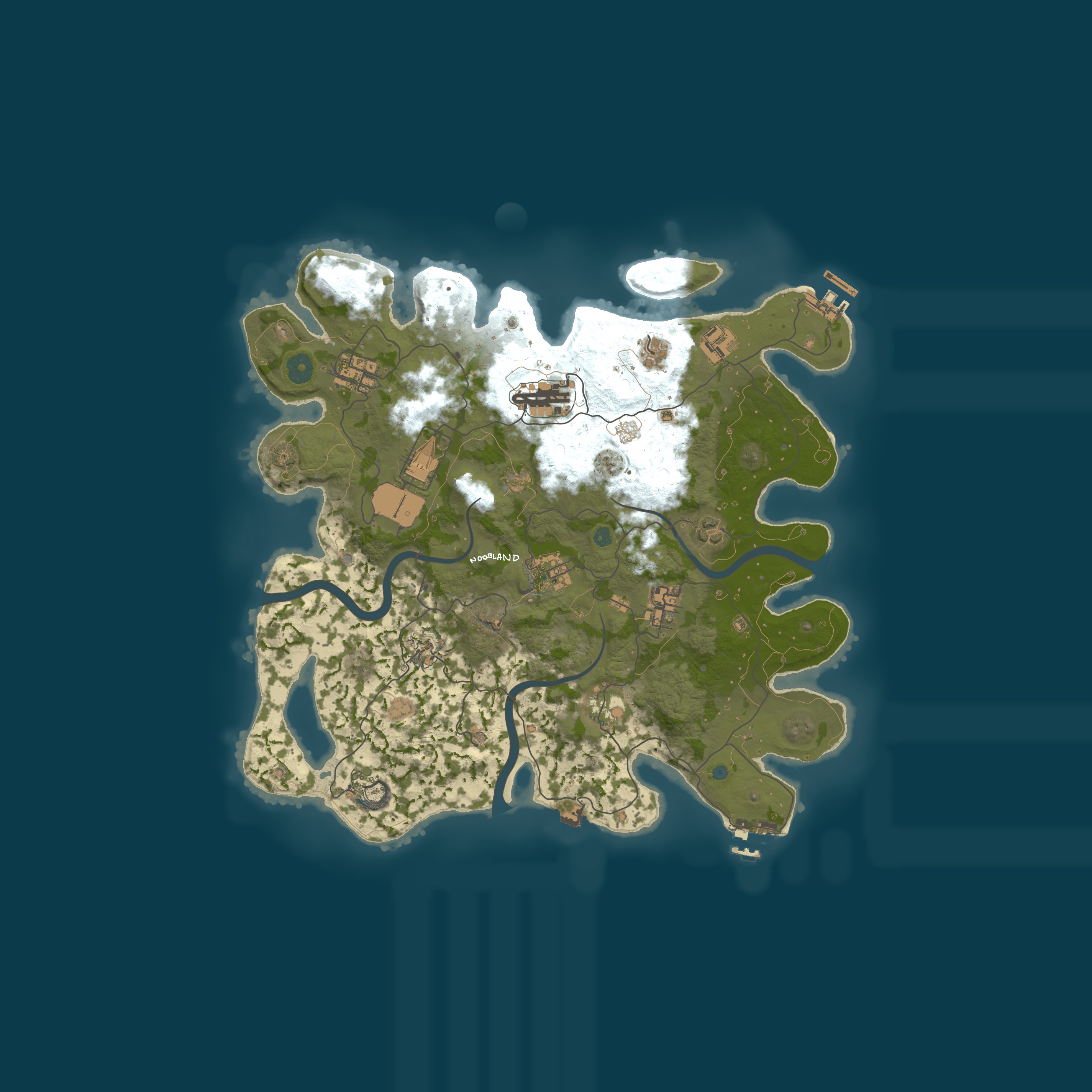 Rust map 3700/1337