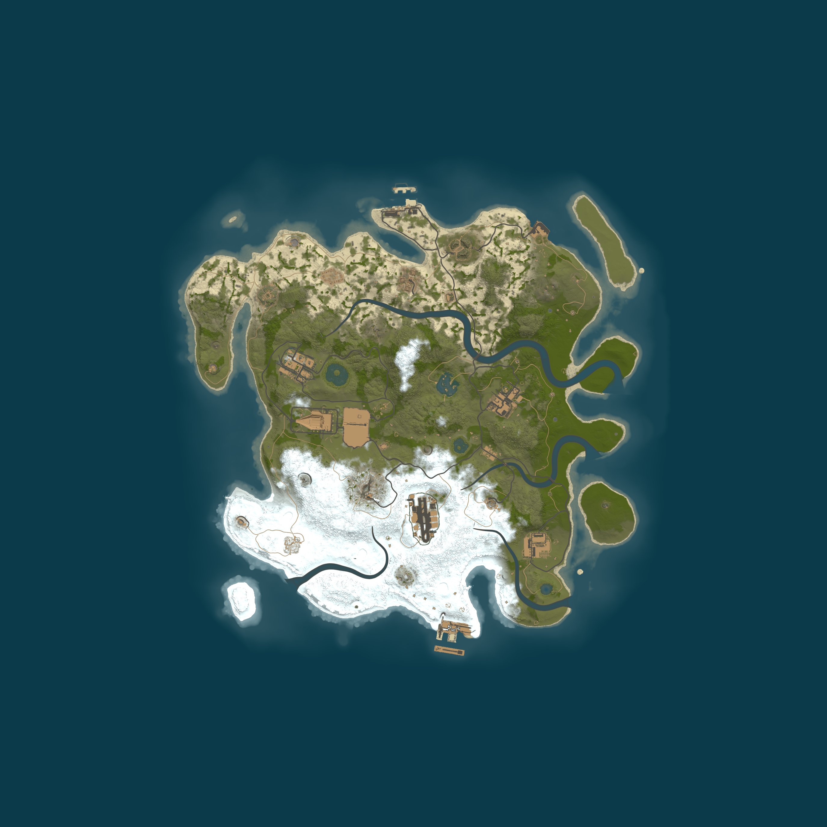 Rust map 3500/6738