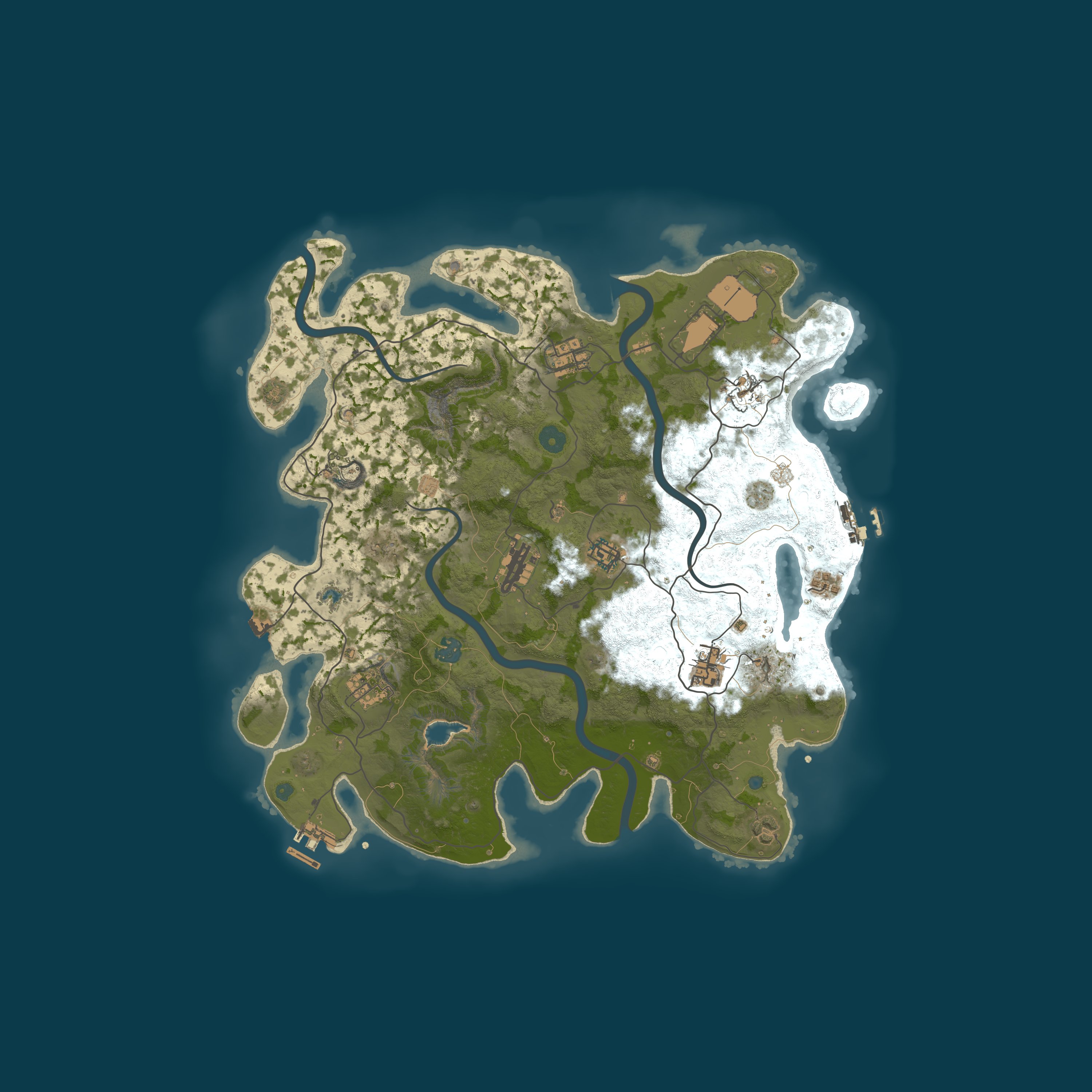 Map for #4 BLOODY RUST NoLimit [X2|TP|KITS|THURSDAY] 19.03 Global Wipe