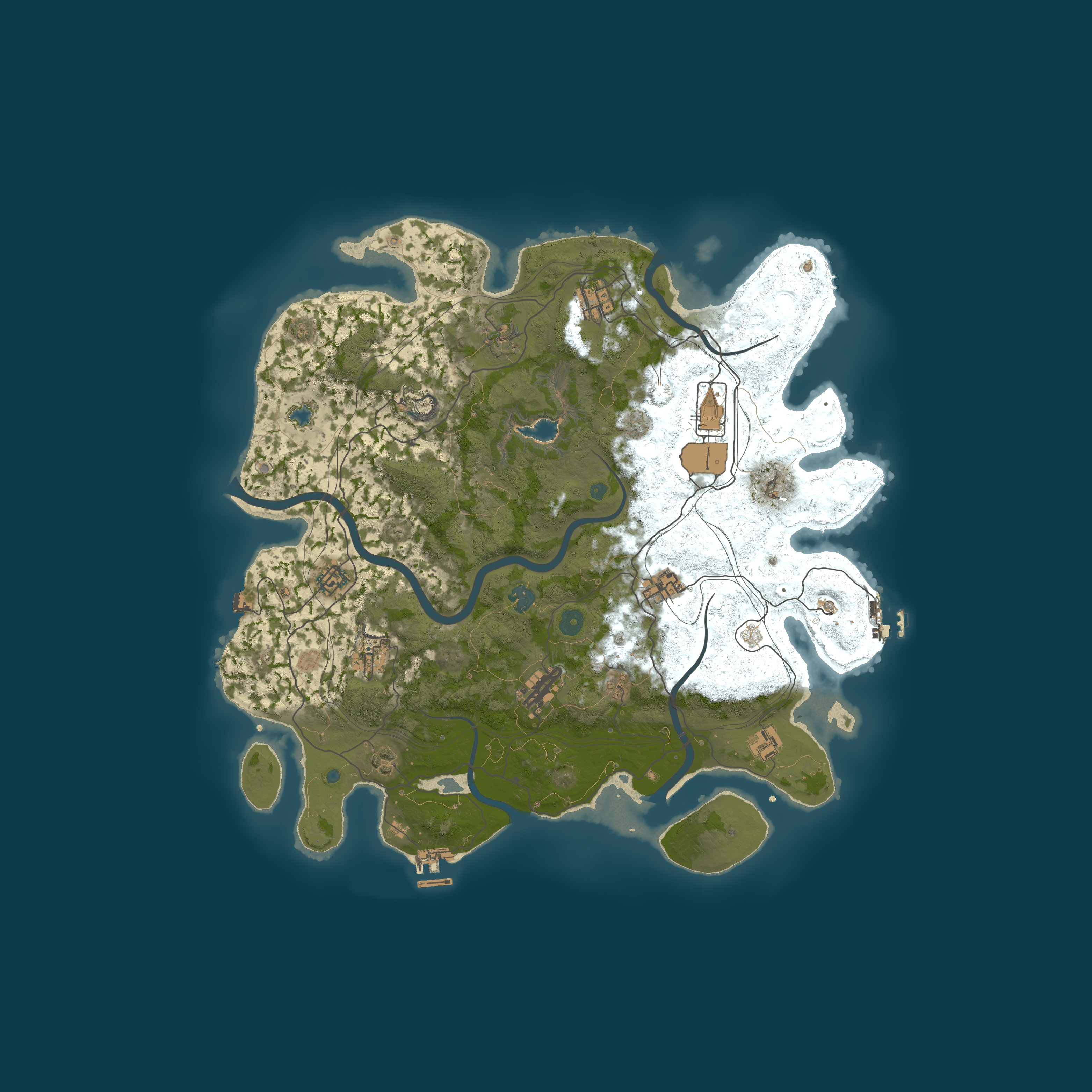 Map for [JP][PvE]mameserver初心者おいで！