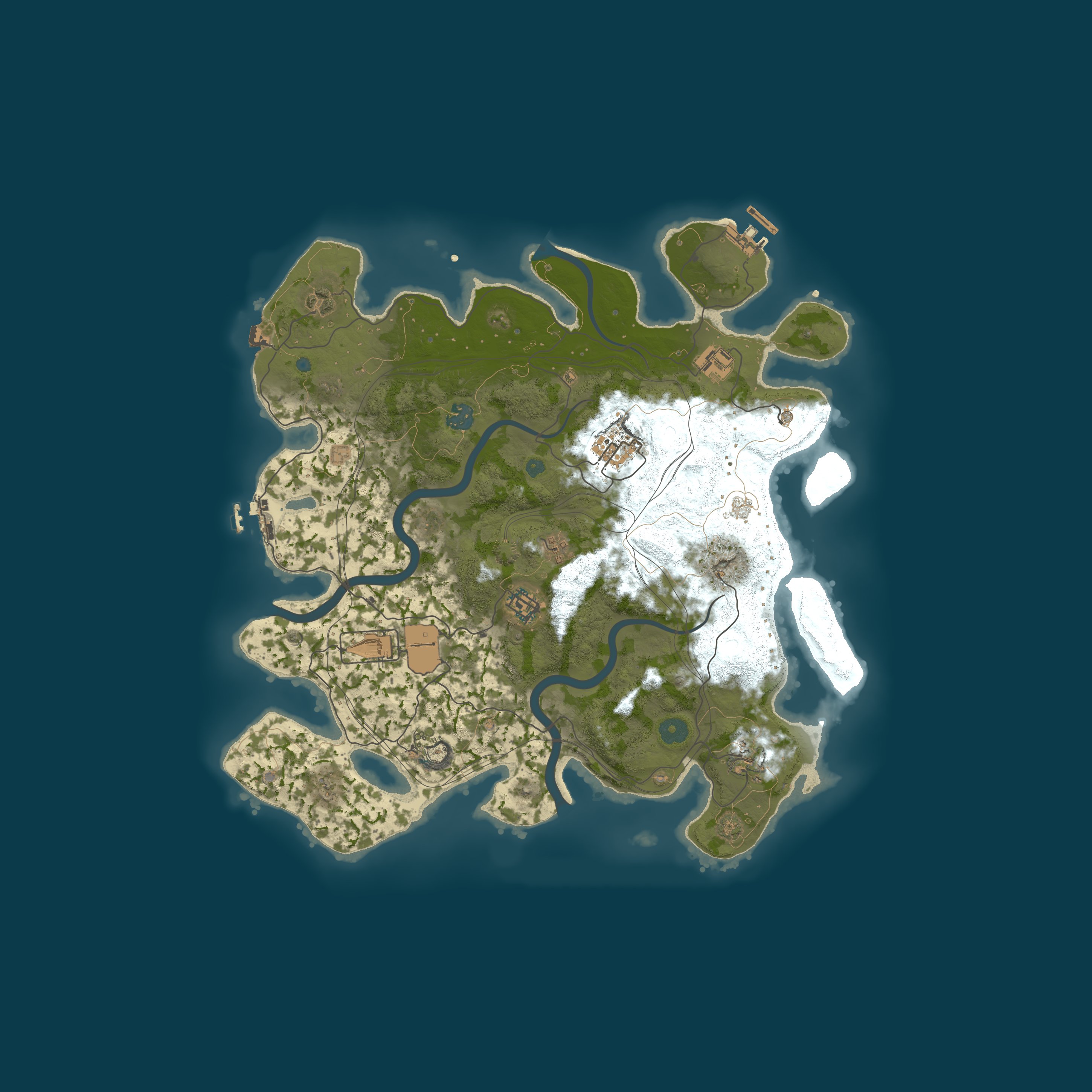 Rust map 3800/1337