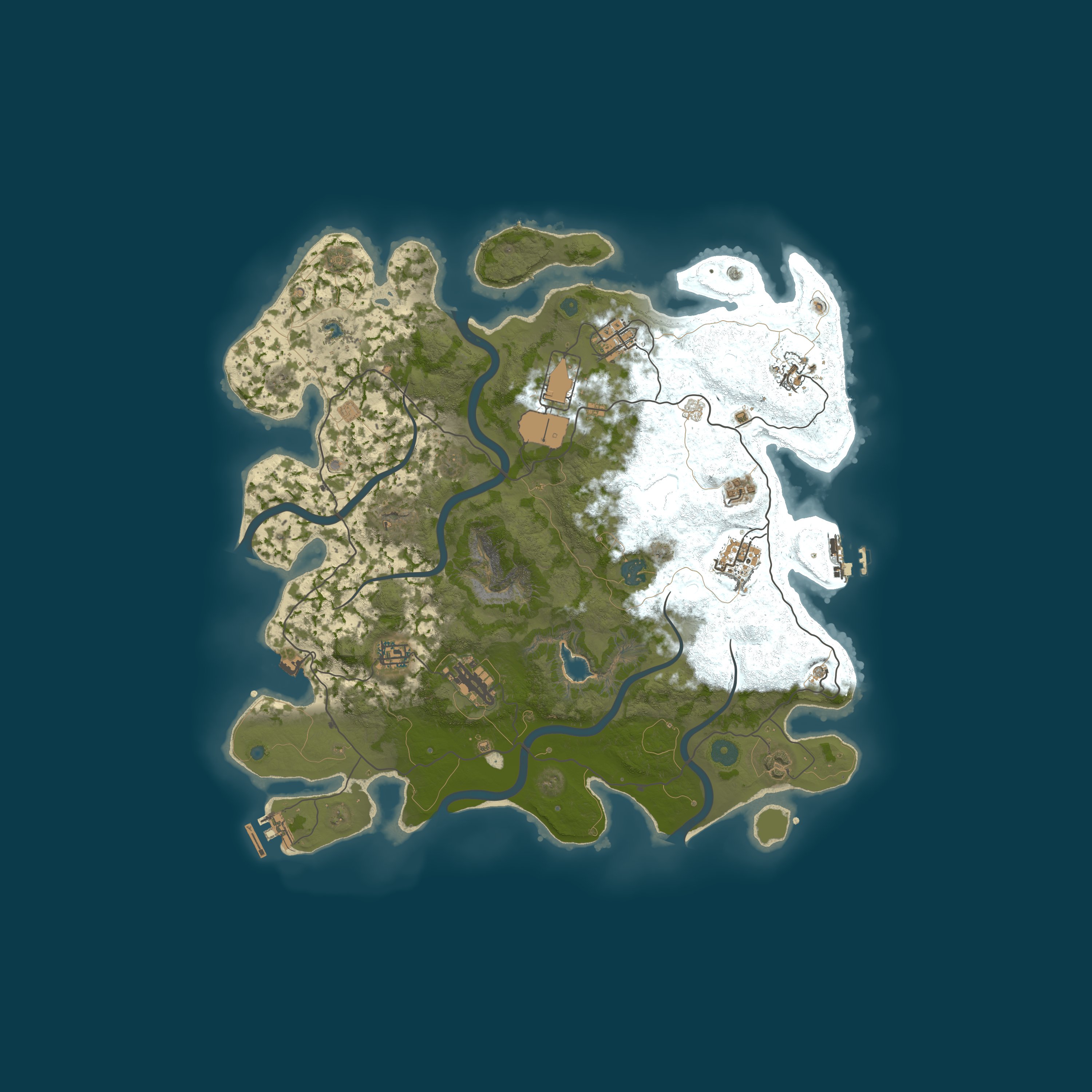 Map for The Last Refuge | Solo/Duo | Map Biweekly | BP Monthly